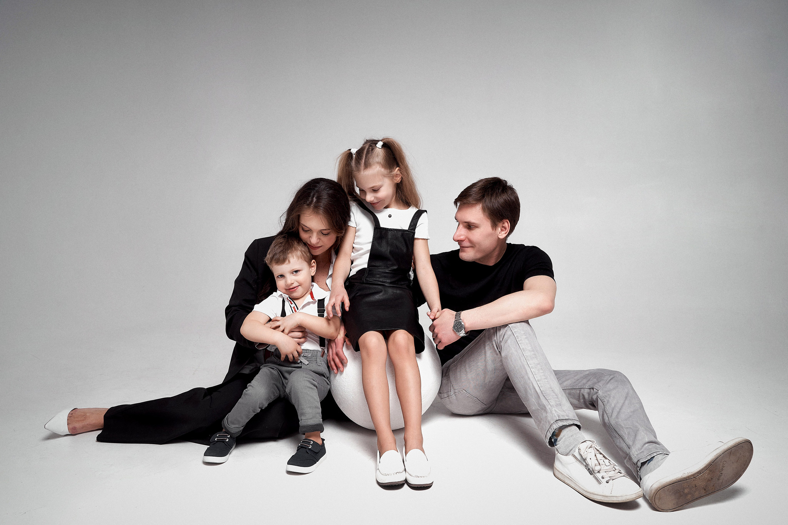 Илья с семьей. Свадебный и семейный фотограф Игорь Елагин