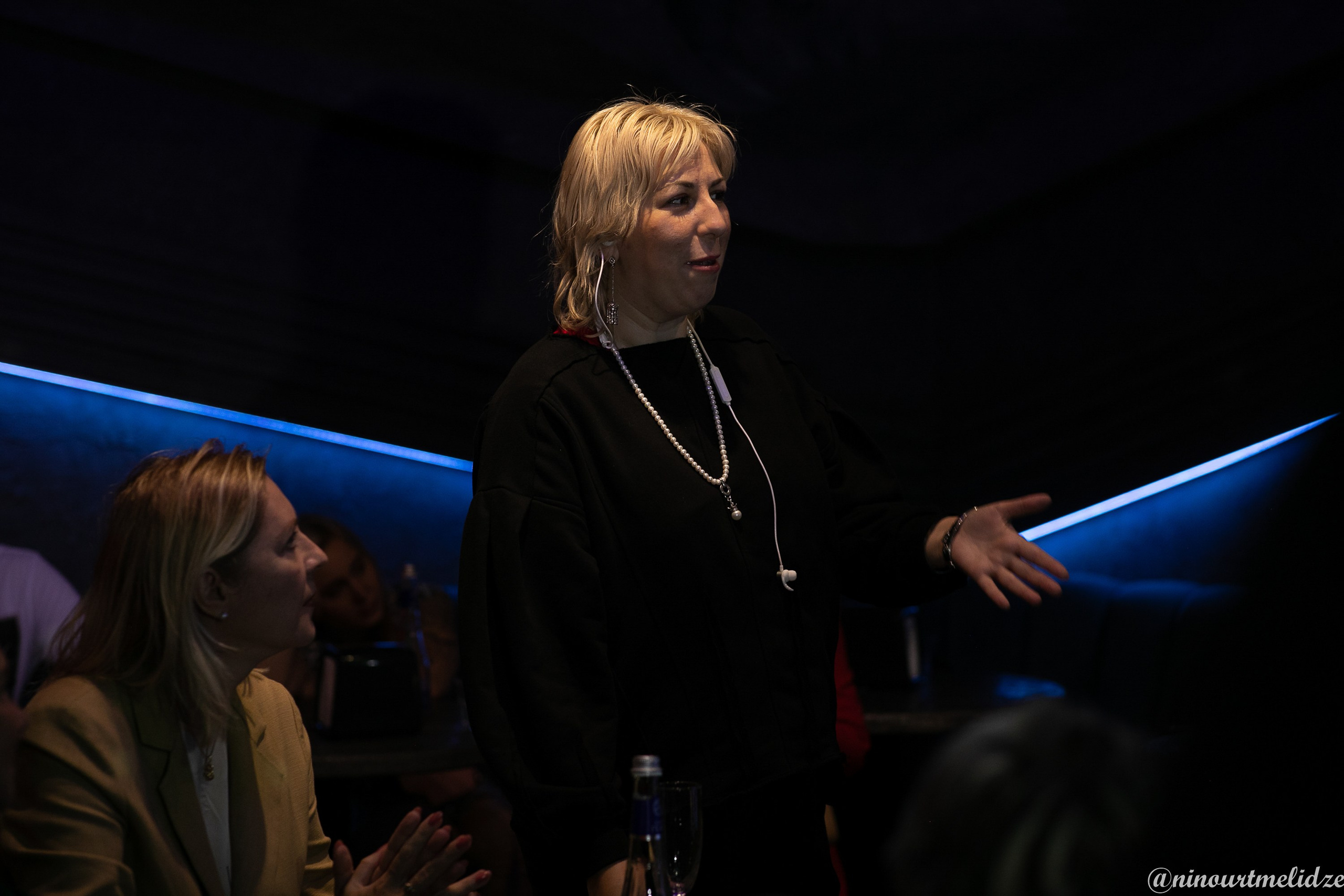 Пресс конференция Kevin Maccoy. Art photographer Nino