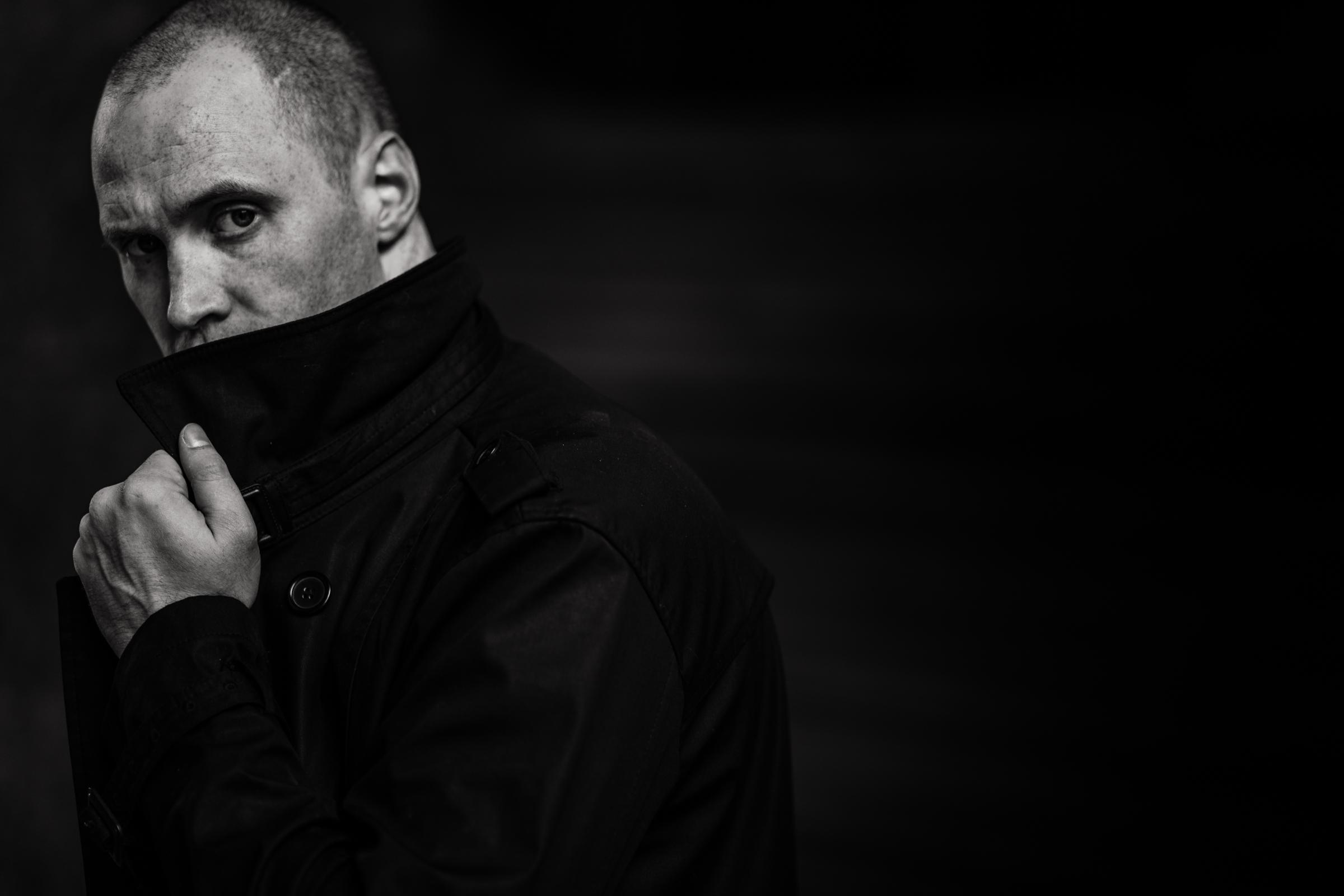 Мужской портрет. Ева Демидова. Спортсмен по конкуру в Санкт-Петербуре