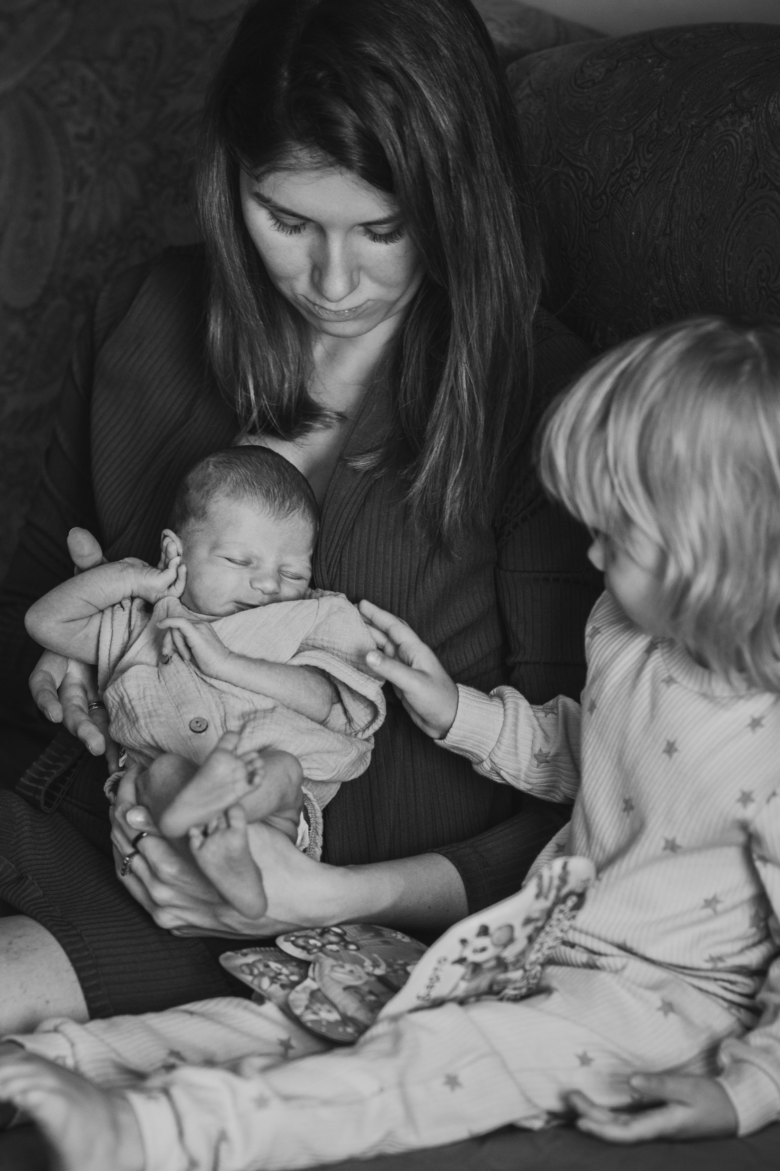 Домашняя фотосессия с новорожденным. Семейный фотограф в Домодедово и Москве Елена Пичугина