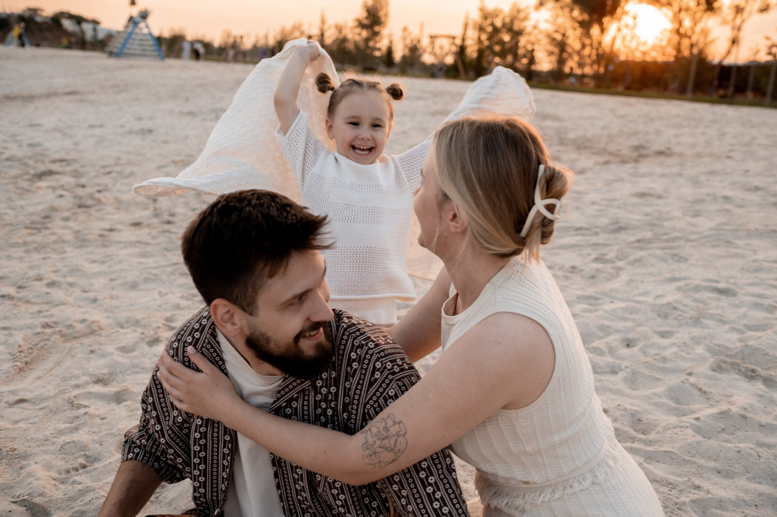 Костя, Юля и Теона. Свадебный и семейный фотограф в Серпухове Александра Дерюшева