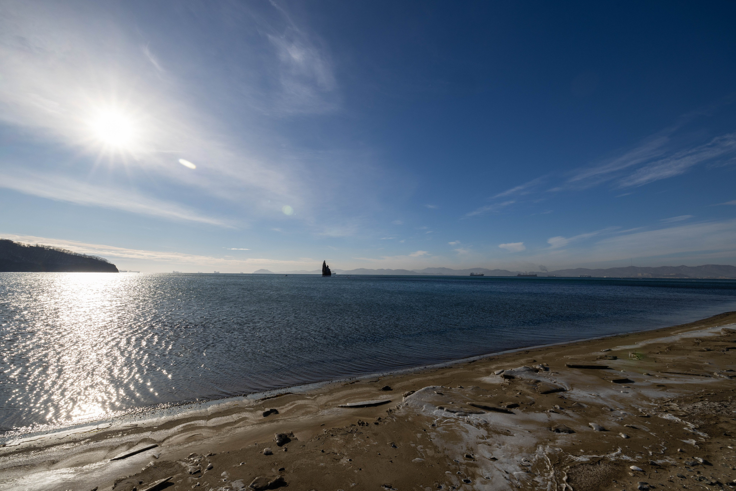 Бухта Лашкевича. Турист оптимист