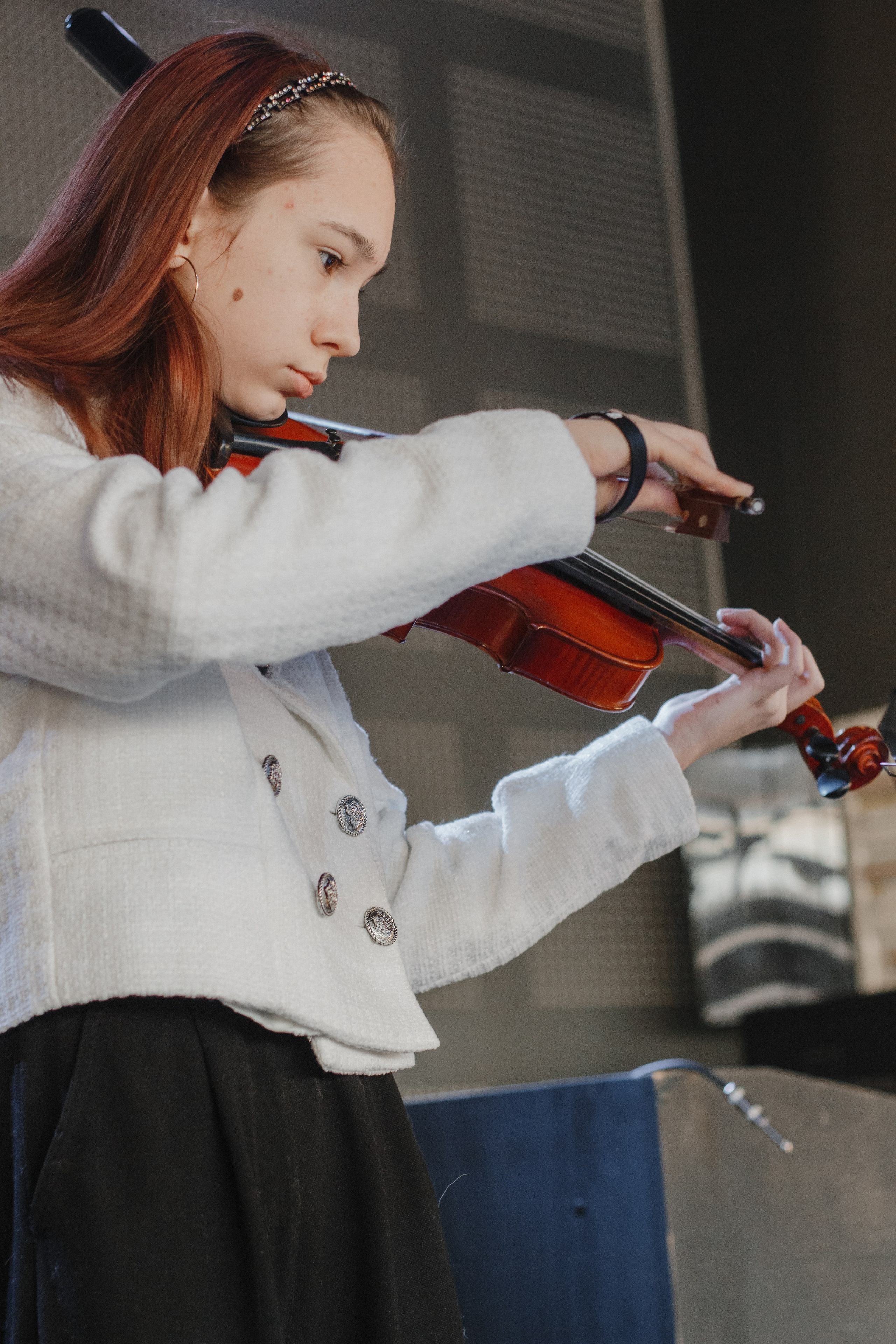 Отчетный концерт музыкальной школы. Фотограф Надршина Лилия