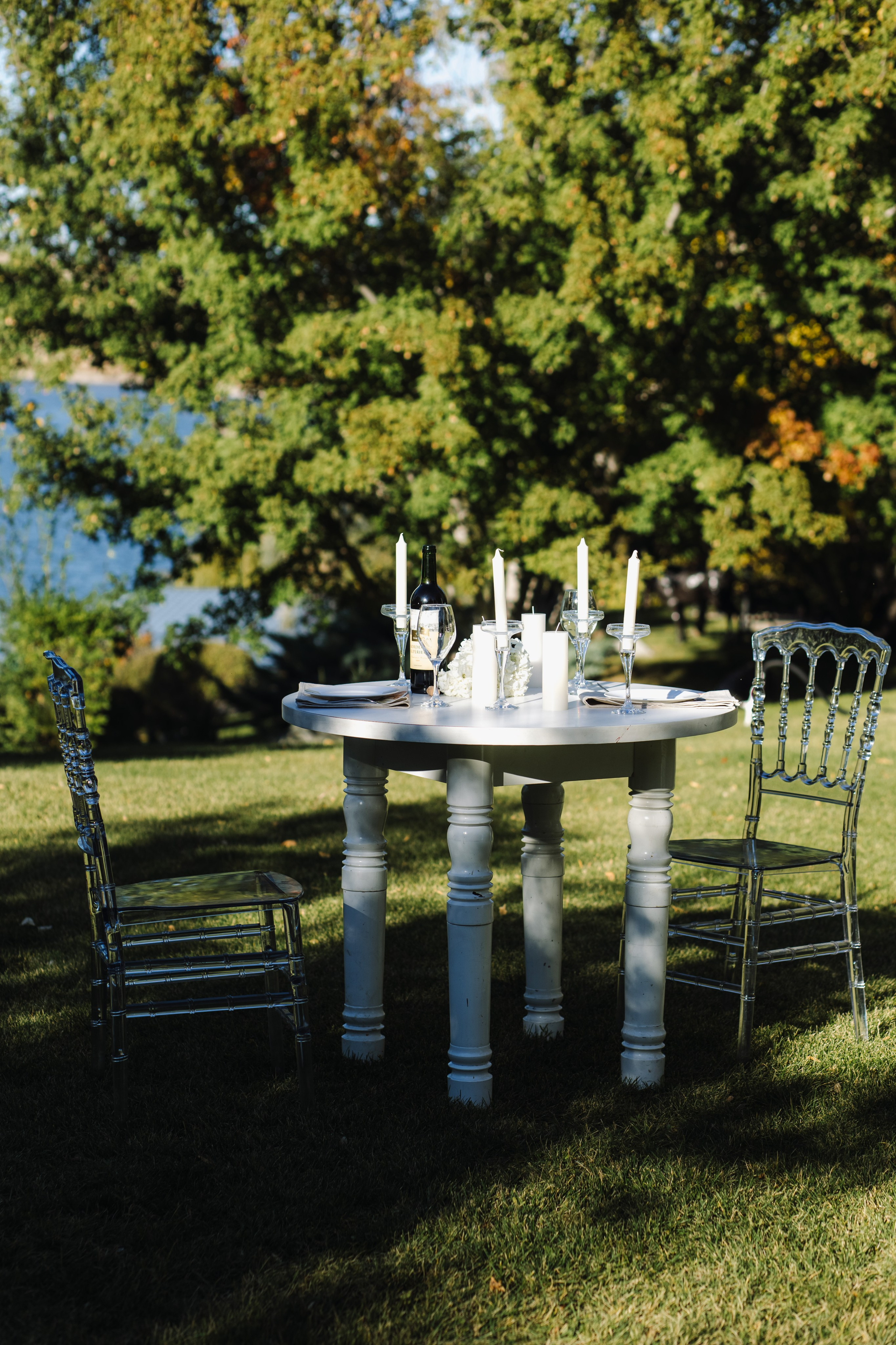 В зеленом саду. Shakhmanoff.kz