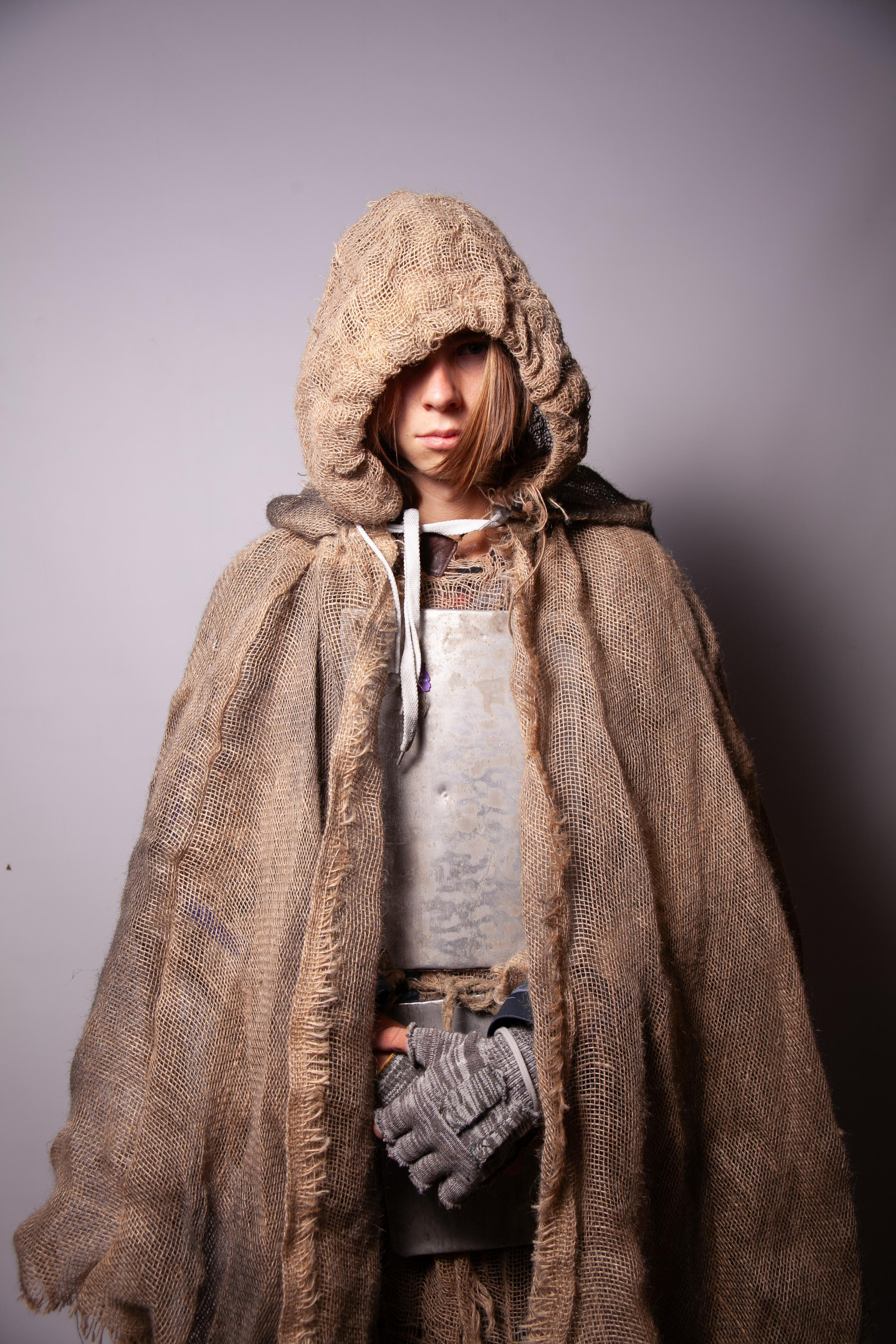 мужской портрет в стиле постапокалипсиса в Москве