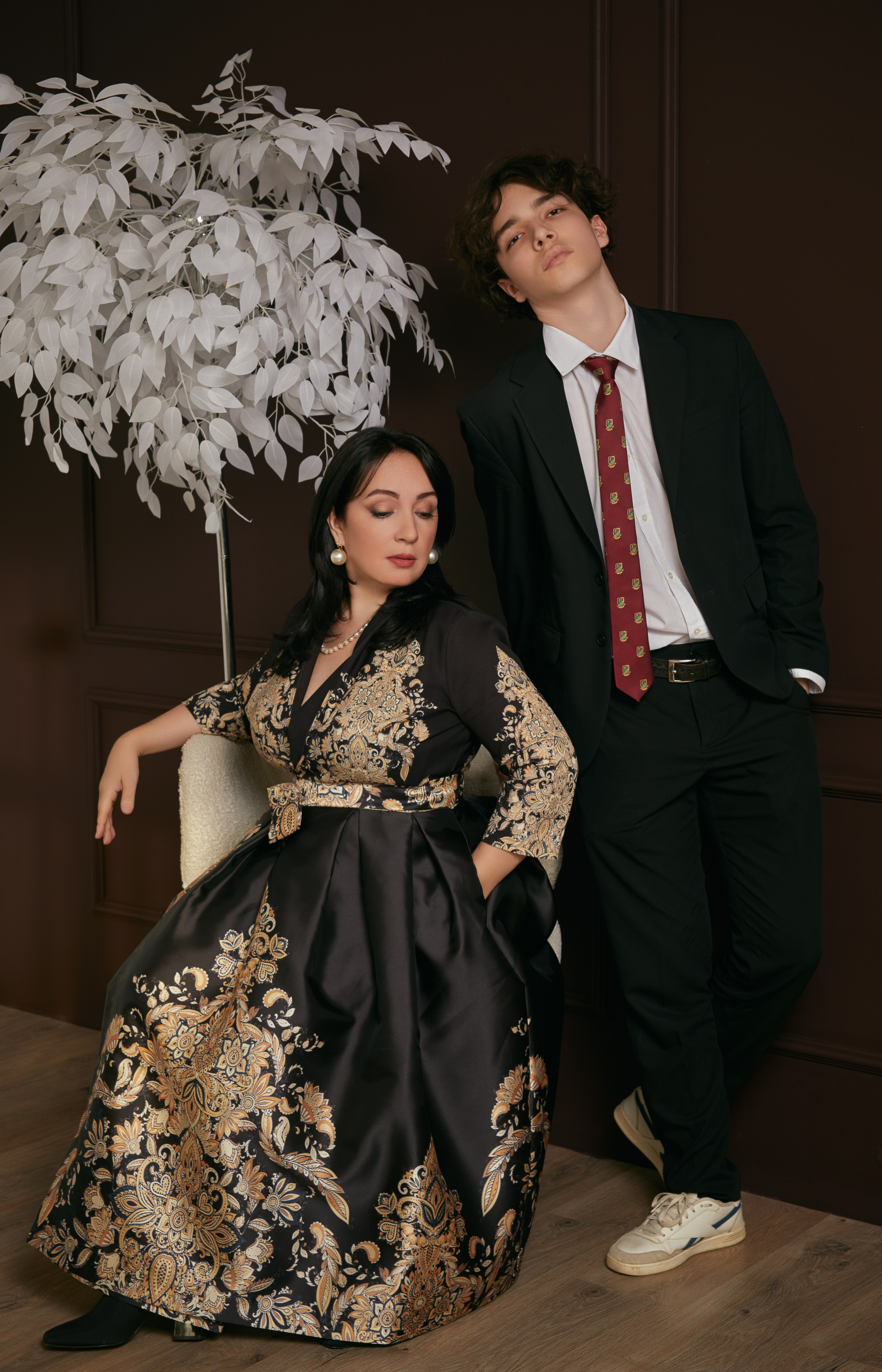 Семейная фотосессия мама с сыном 