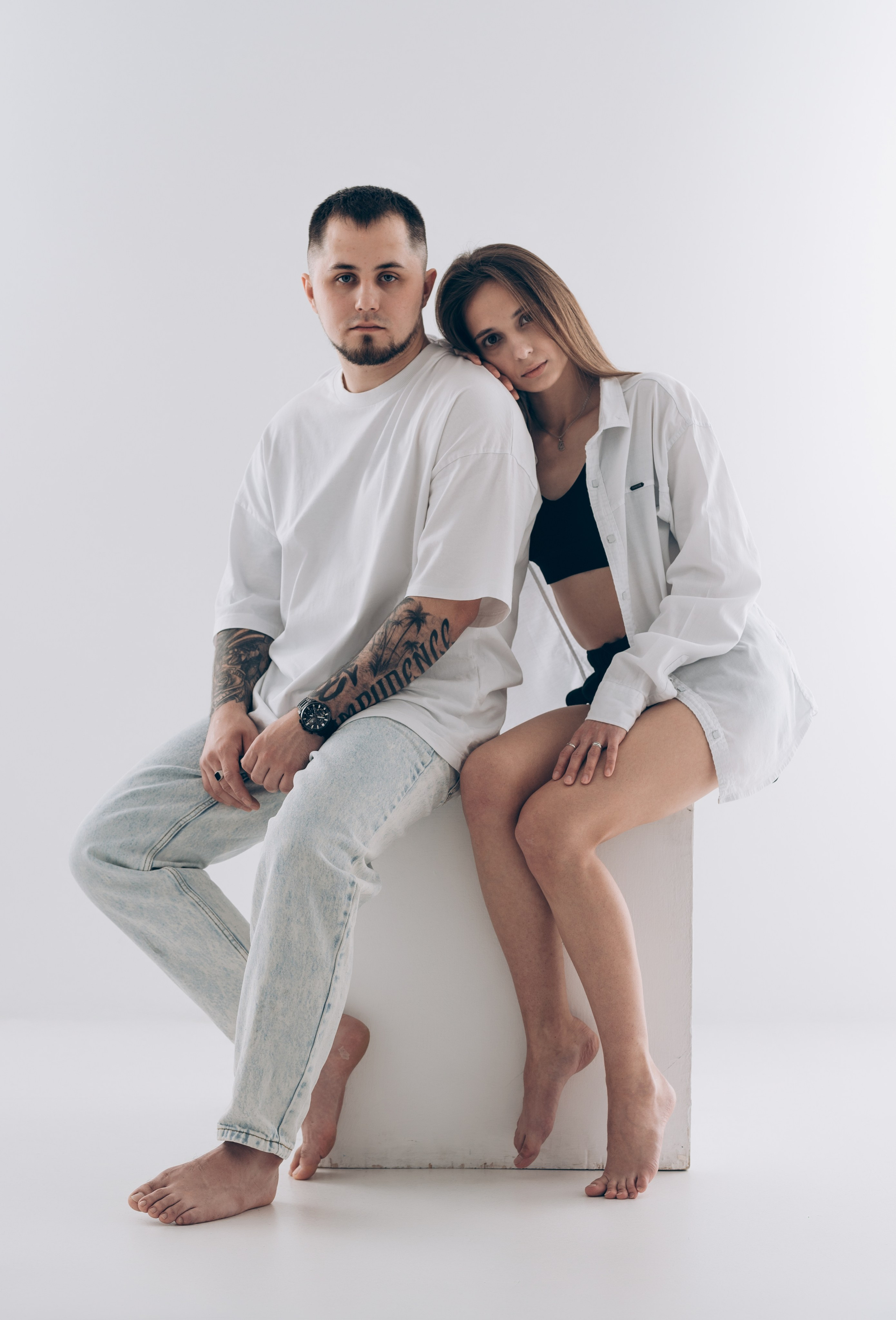 Диана и Леонид, студийное Love Story. Белебей. Фотограф Белебей Абзалетдинов Артур