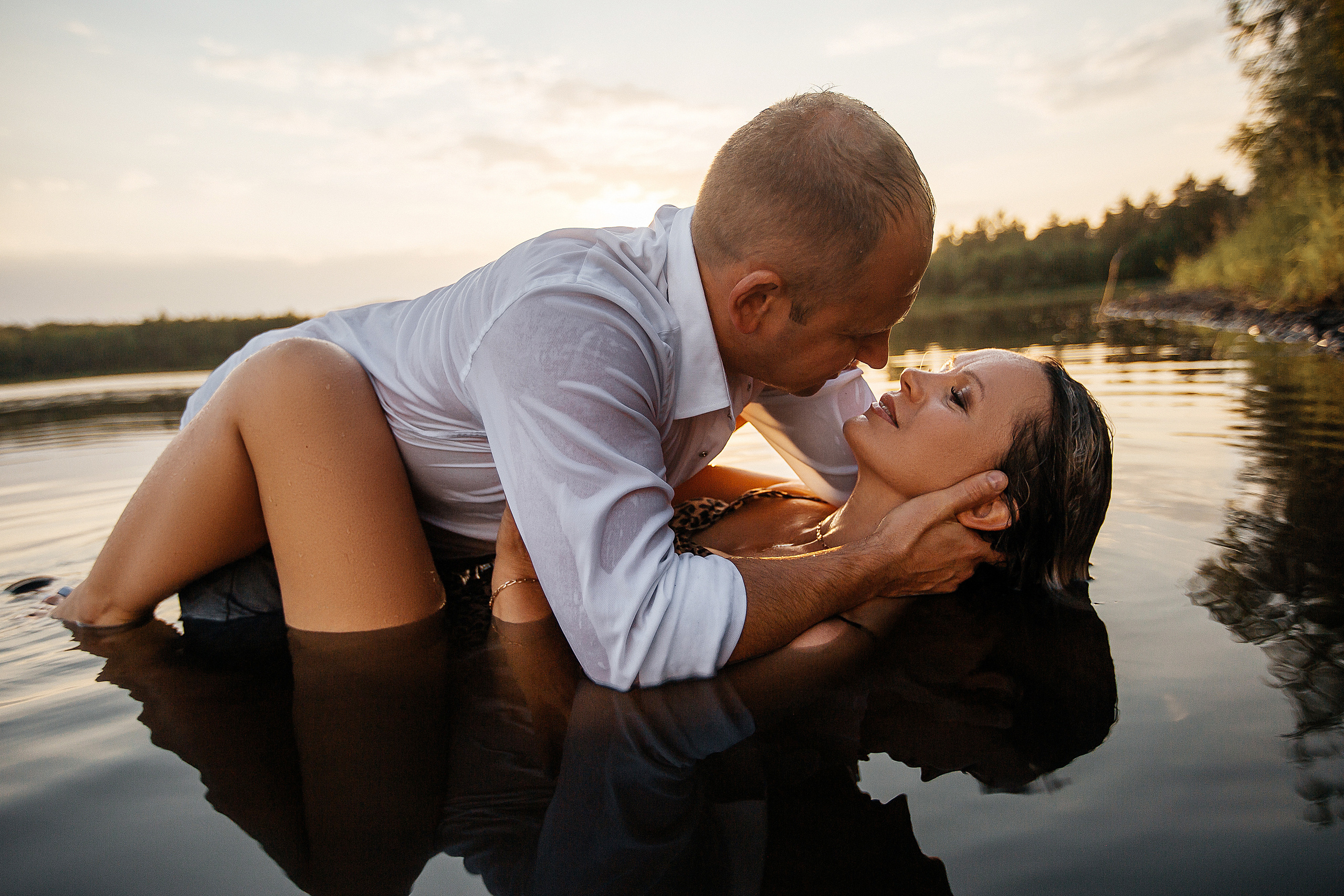 Лодка. Свадебный и портретный фотограф Алина Иванова. Екатеринбург-Москва