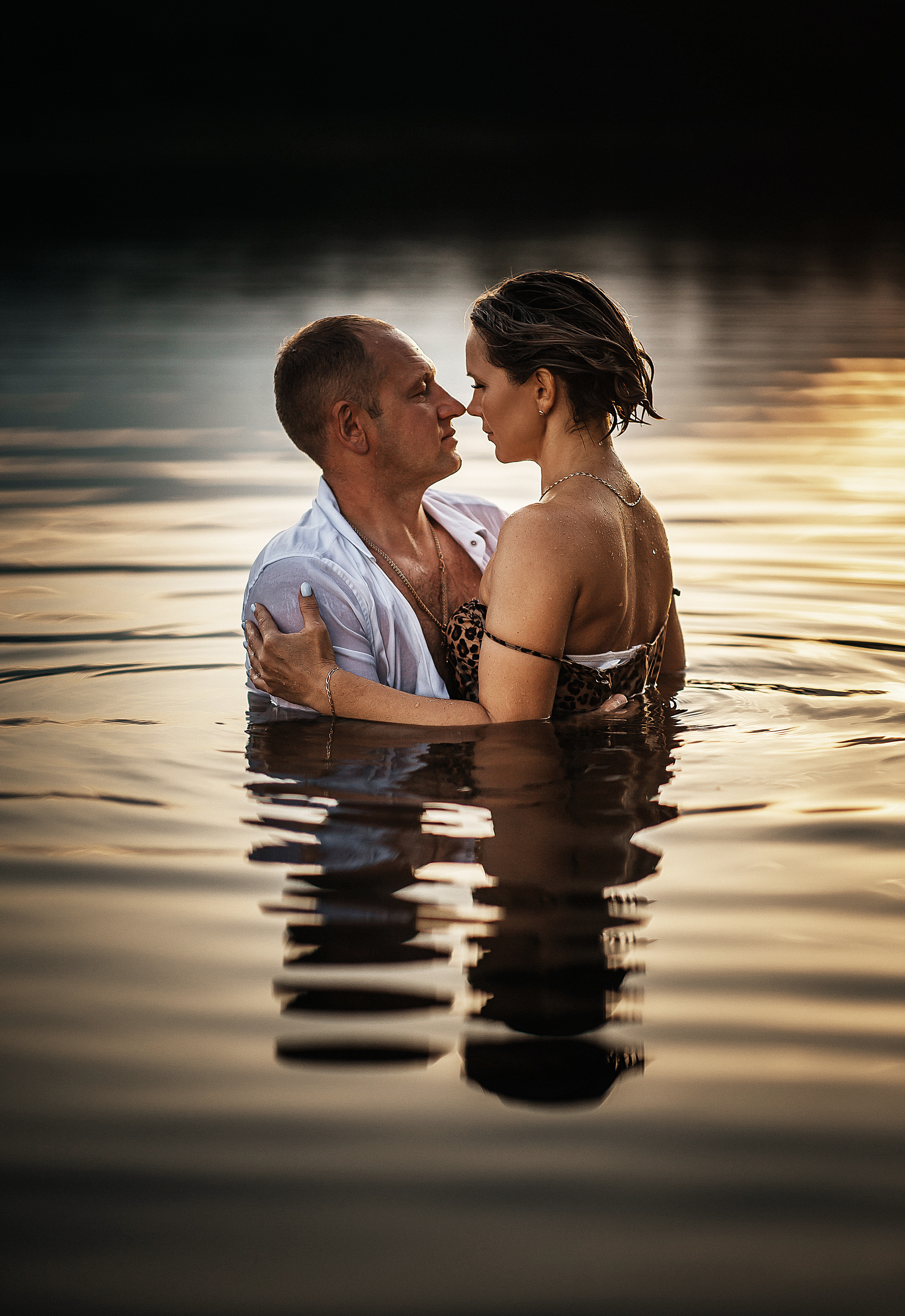 Лодка. Свадебный и портретный фотограф Алина Иванова. Екатеринбург-Москва