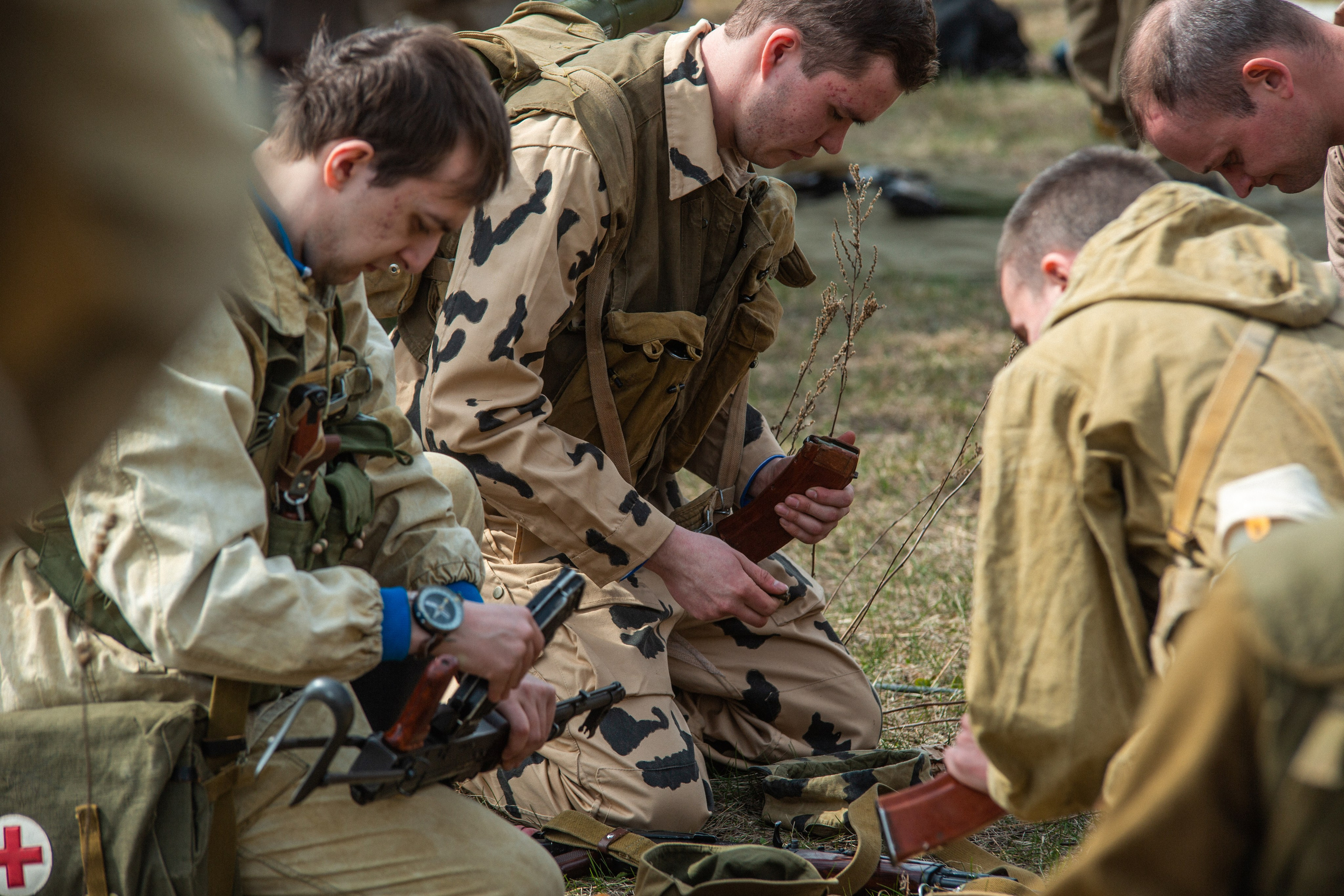 РЕКОНСТРУКЦИЯ БОЯ — АФГАН. Профессиональный фотограф в Мценске и Орловской области