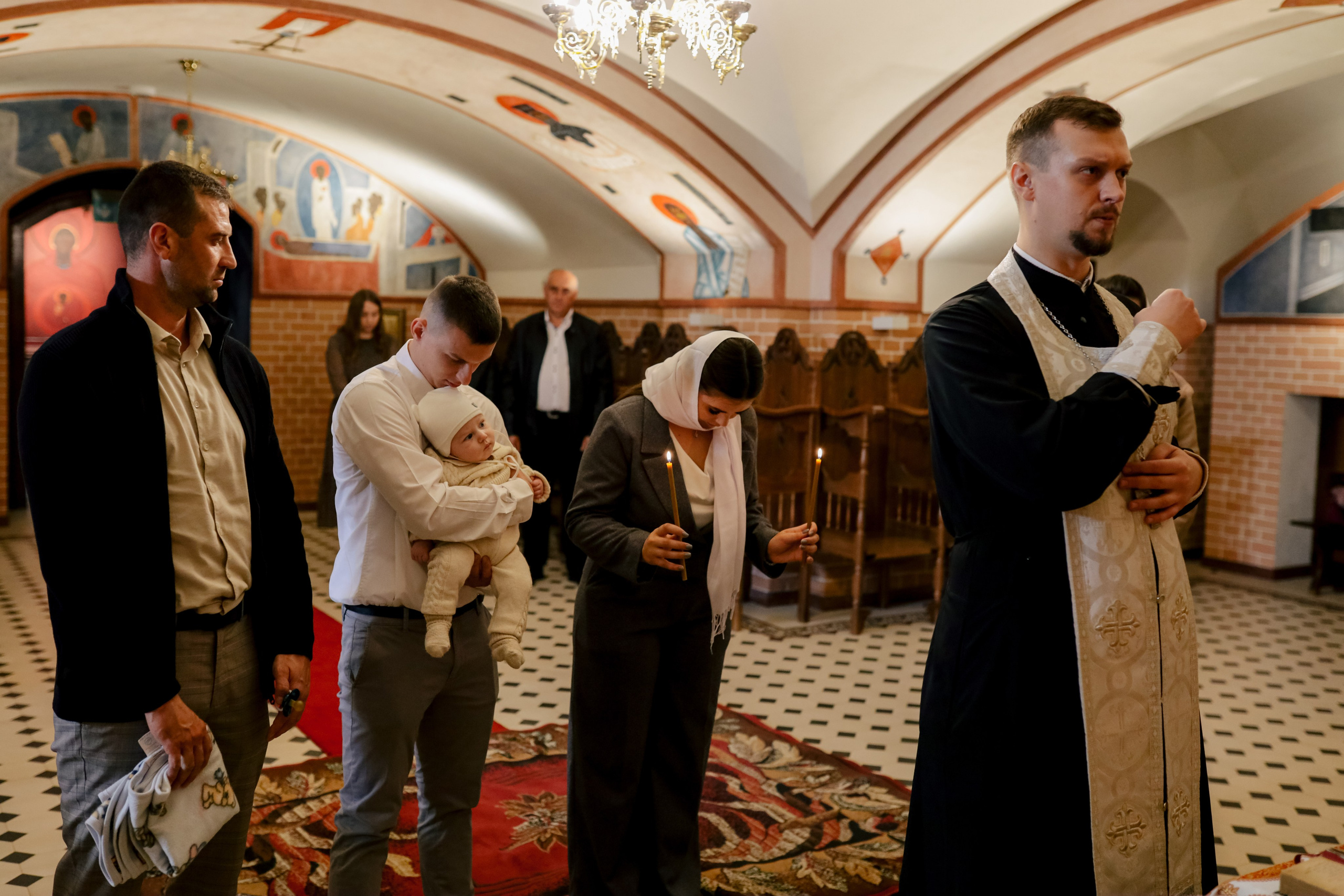 Крещение Адриана. Свадебный и семейный фотограф в Варшаве