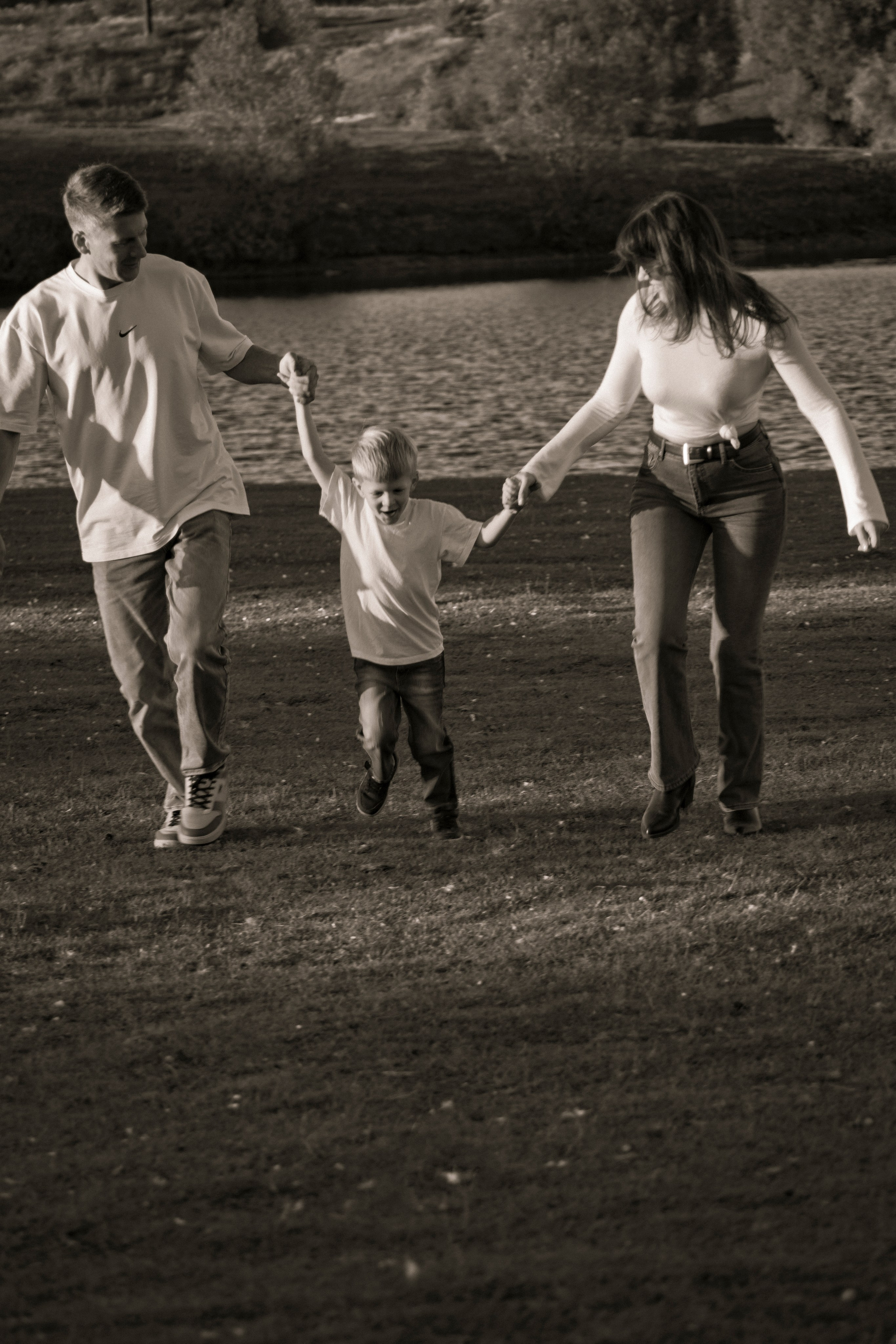 ЧБ семейная. Фотограф Бойко Антонина