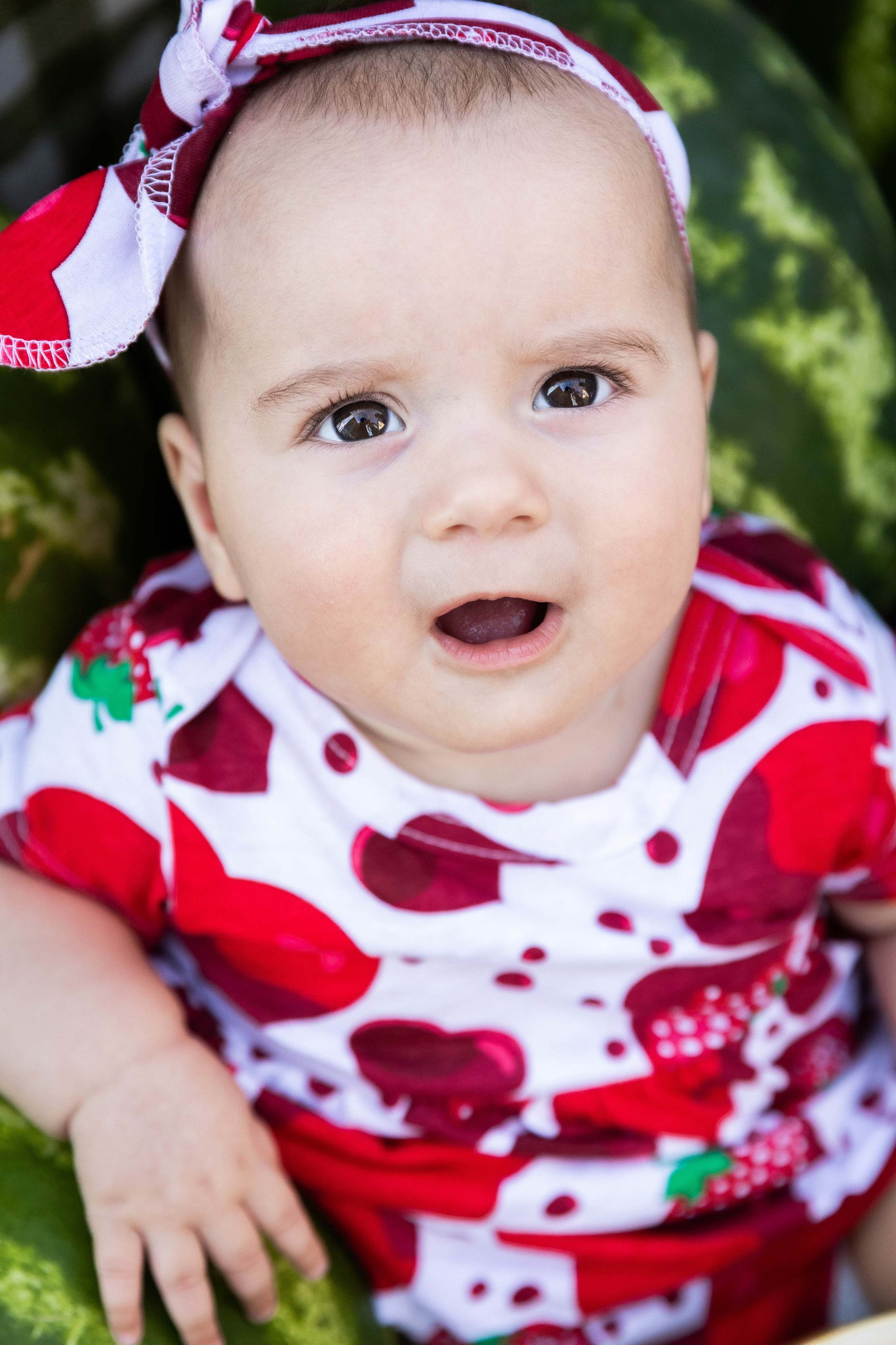 Анютка и арбузы. Фотограф-АниМалист Анна Абрамова