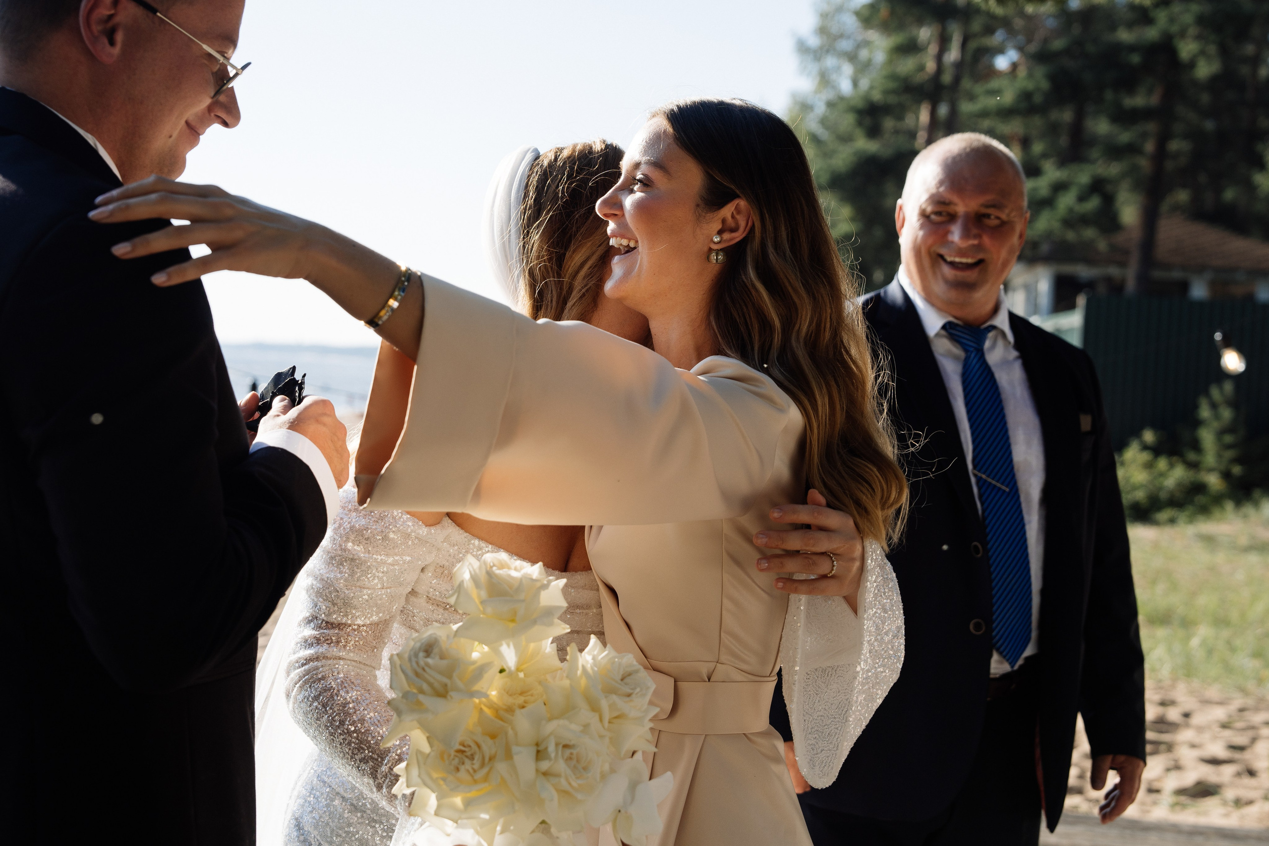 Свадьба в русской рыбалке. Свадебный фотограф организатор в Санкт-Петербурге Ассоль Опарина