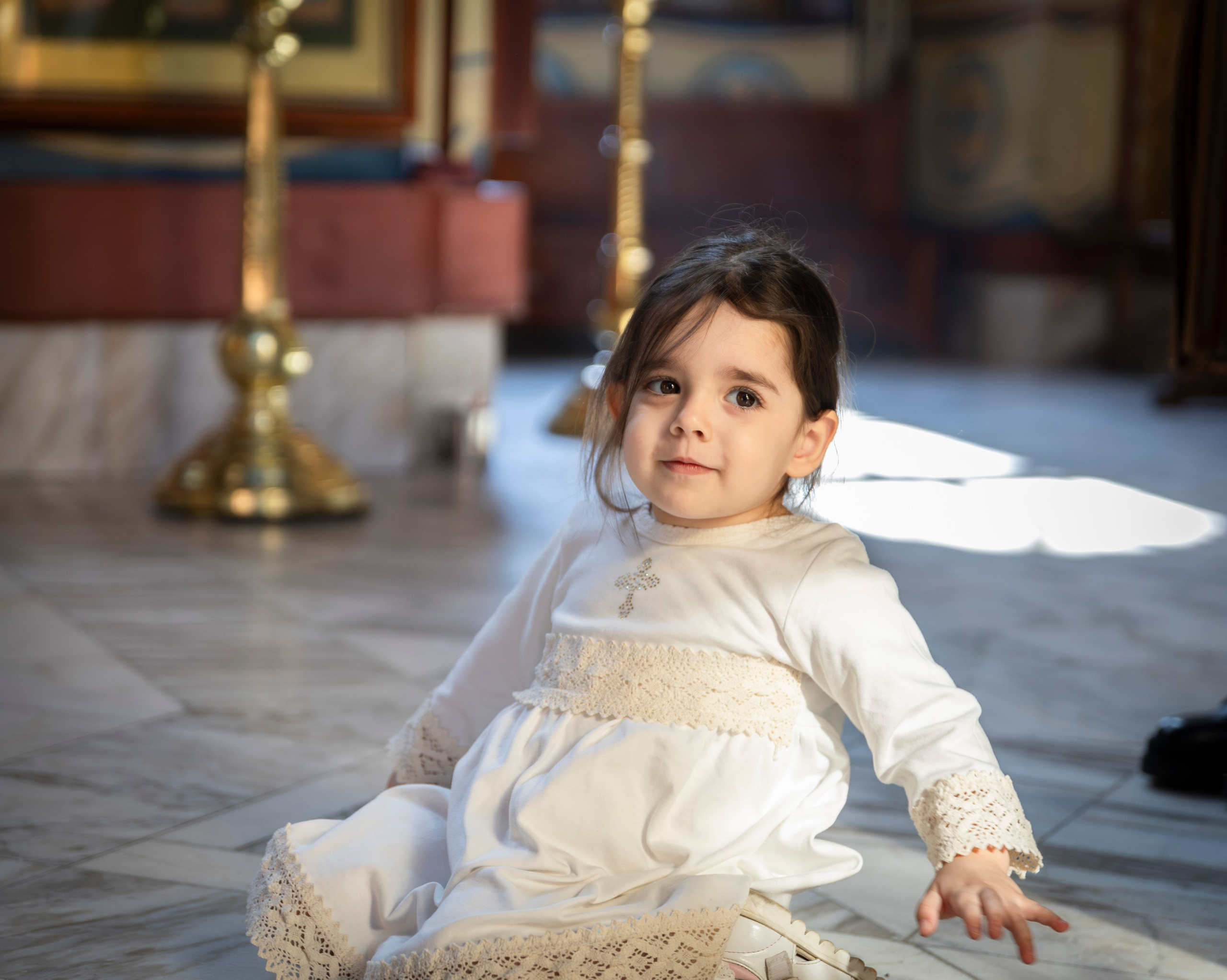 Крещение Эмилии. ТОП Фотограф на Крещение и Венчание Железногорск Алексей Мещеряков