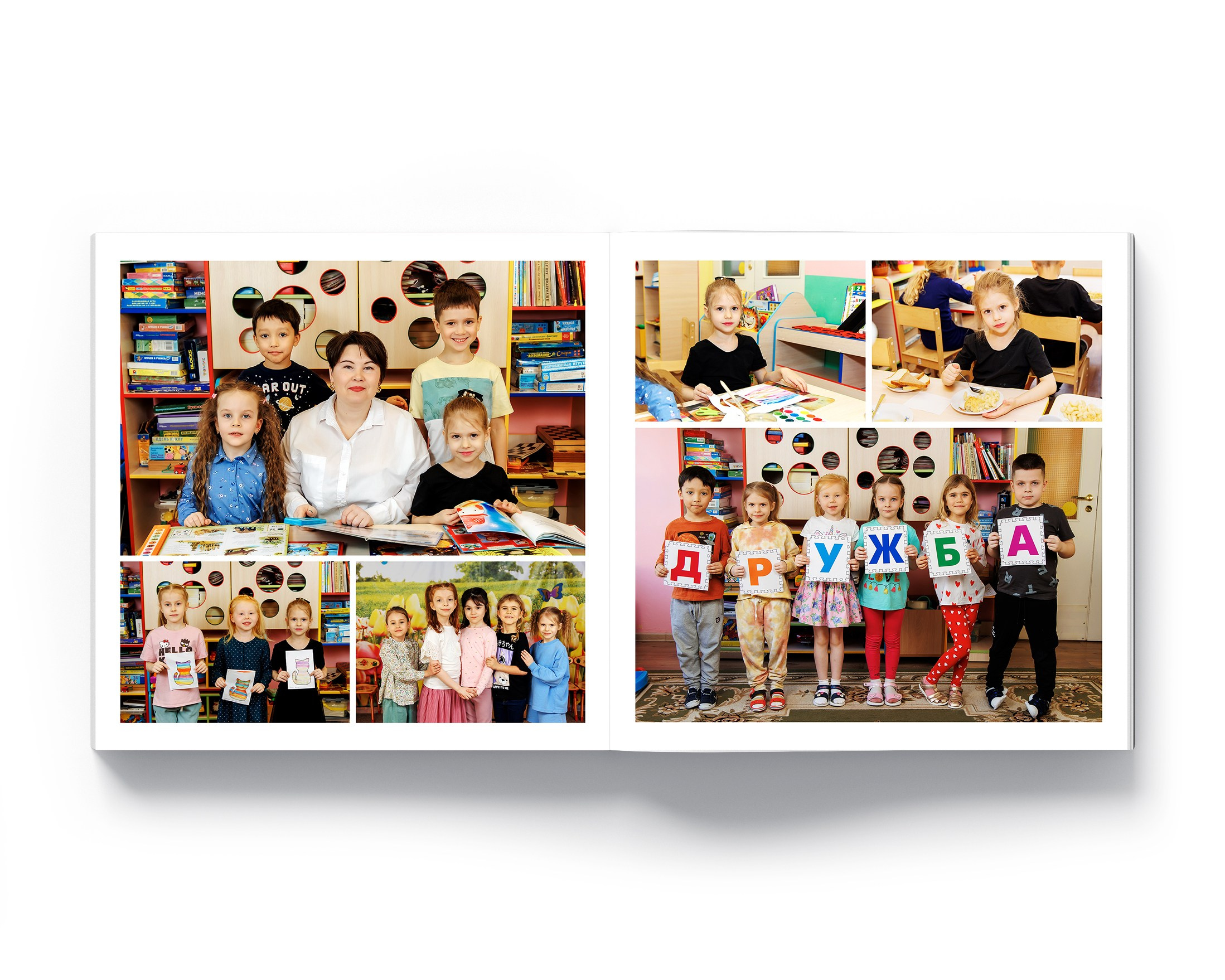 Дизайны выпускных альбомов для детского сада. Выпускные альбомы в Мытищи Москве и Московской области