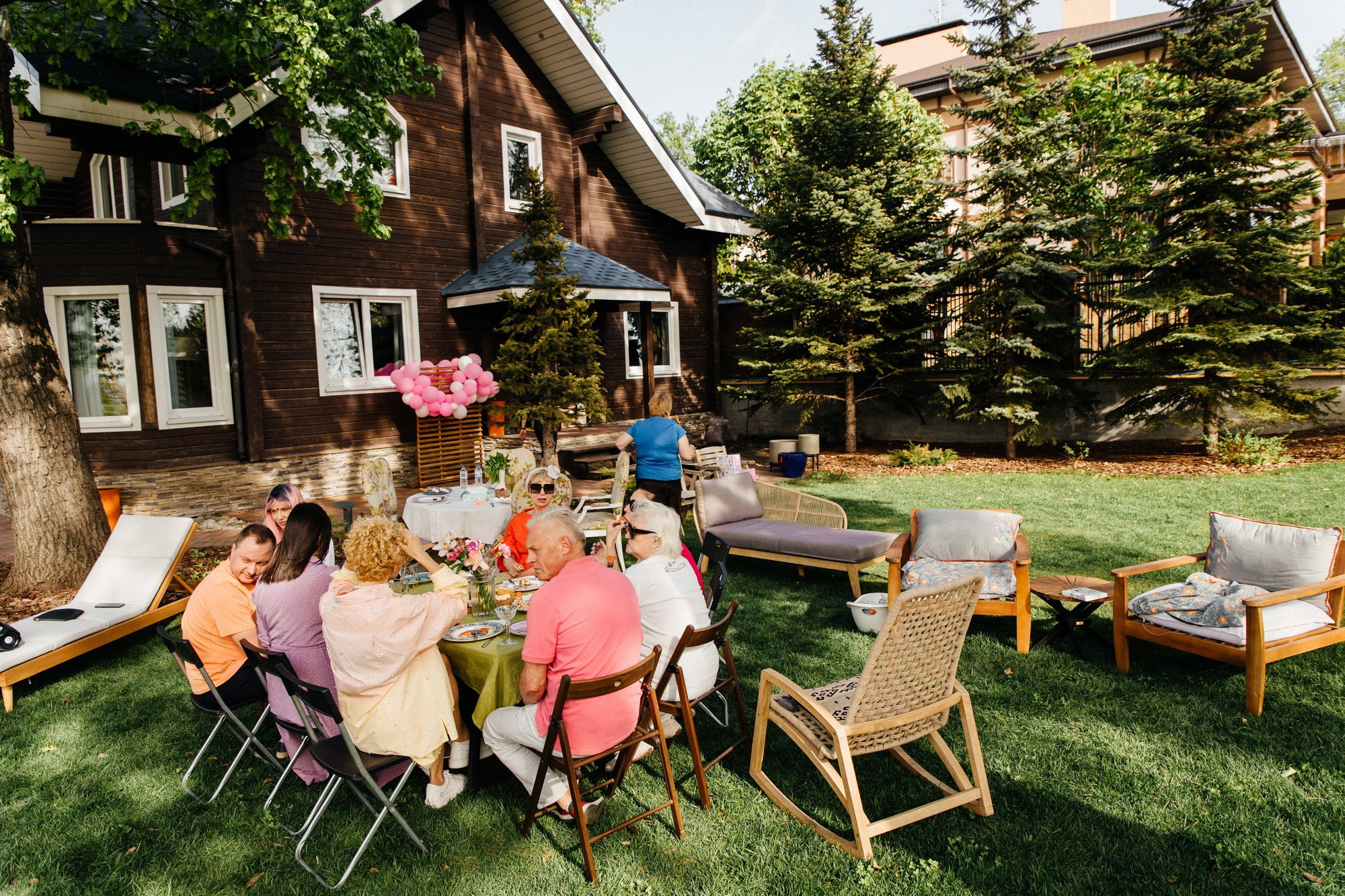День рождения на заднем дворе. Семейный фотограф в Самаре Елена Ефимова