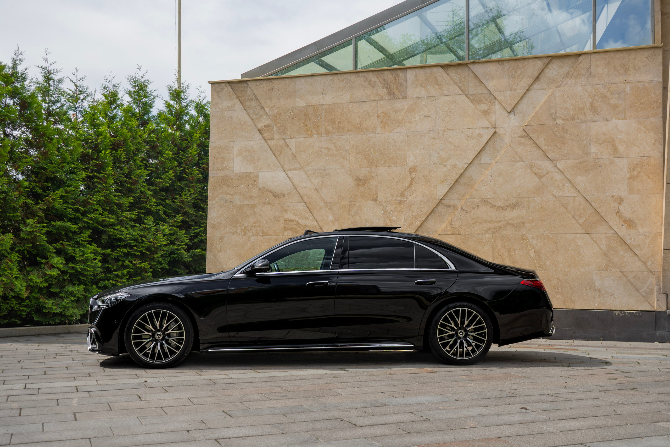 Mercedes S-class (W223). Автомобильный фотограф Ногинск Денис Городок