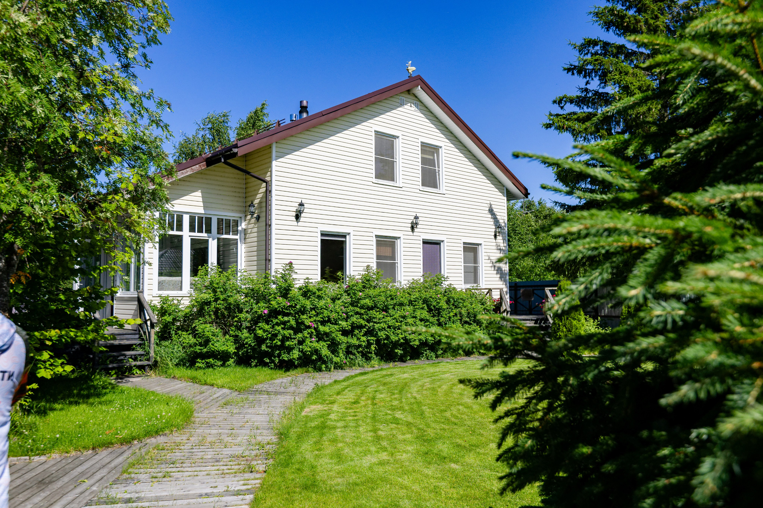 Гостевые дома «Уксунлахти» (деревня Ууксу). Аэросъемка. Фото и Видео в Карелии. Алексей Фрилунд