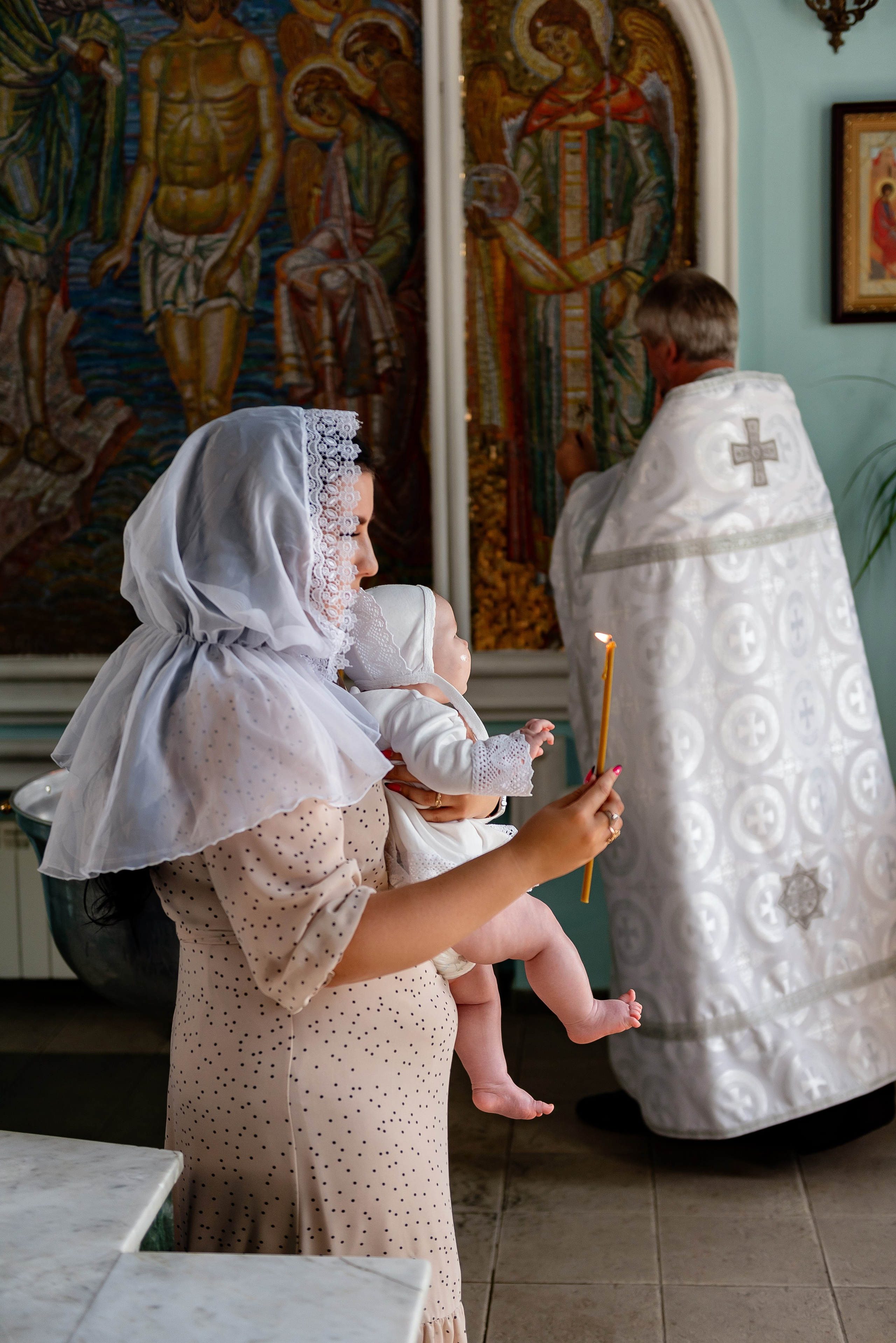 Крещение Ясеньки. Фотограф Татьяна Иванчикова