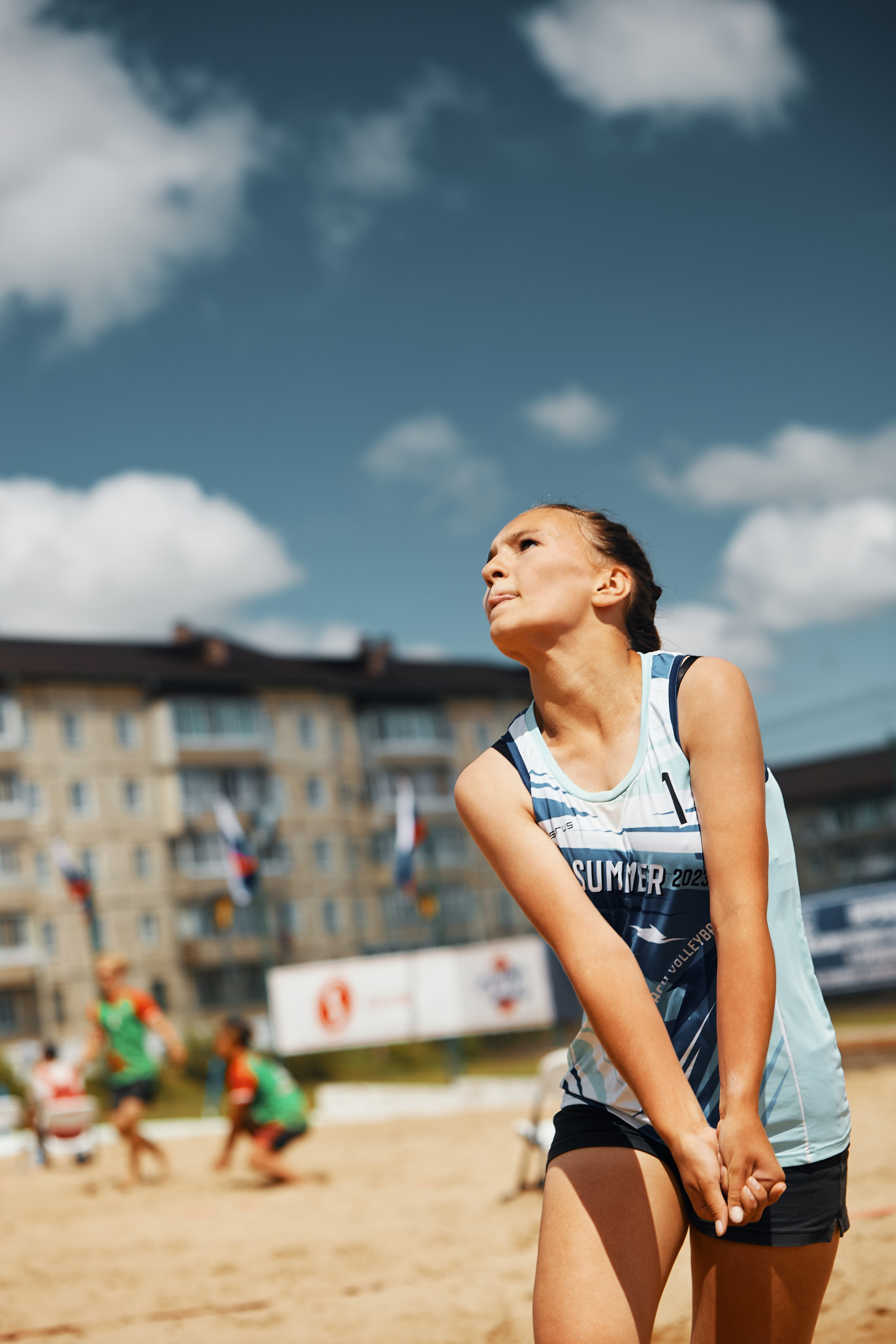 Один день соревнований по пляжному волейболу
