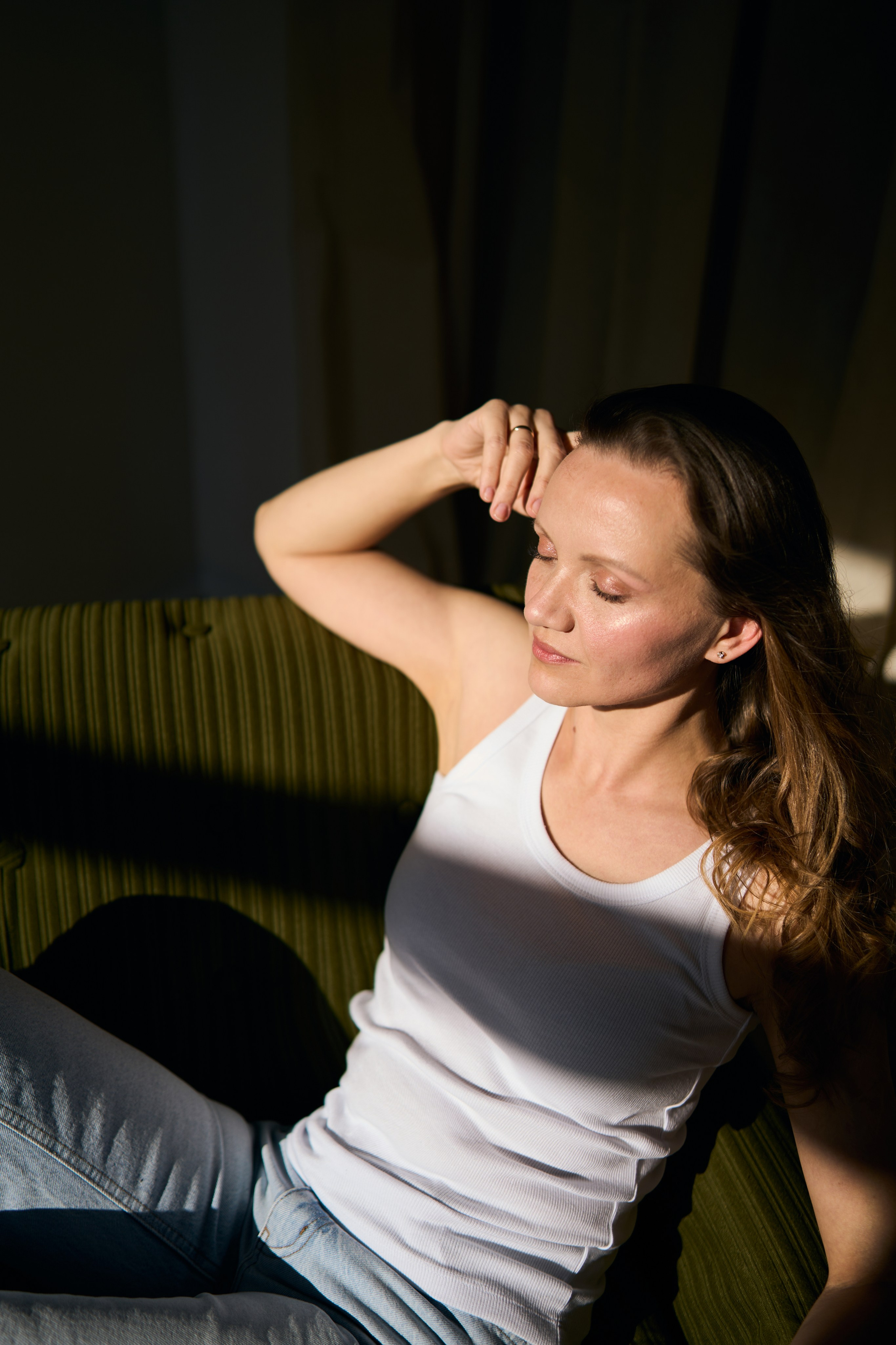 Женский портрет. Фтостудия. Ксения Малышева|Фотограф|Тверь