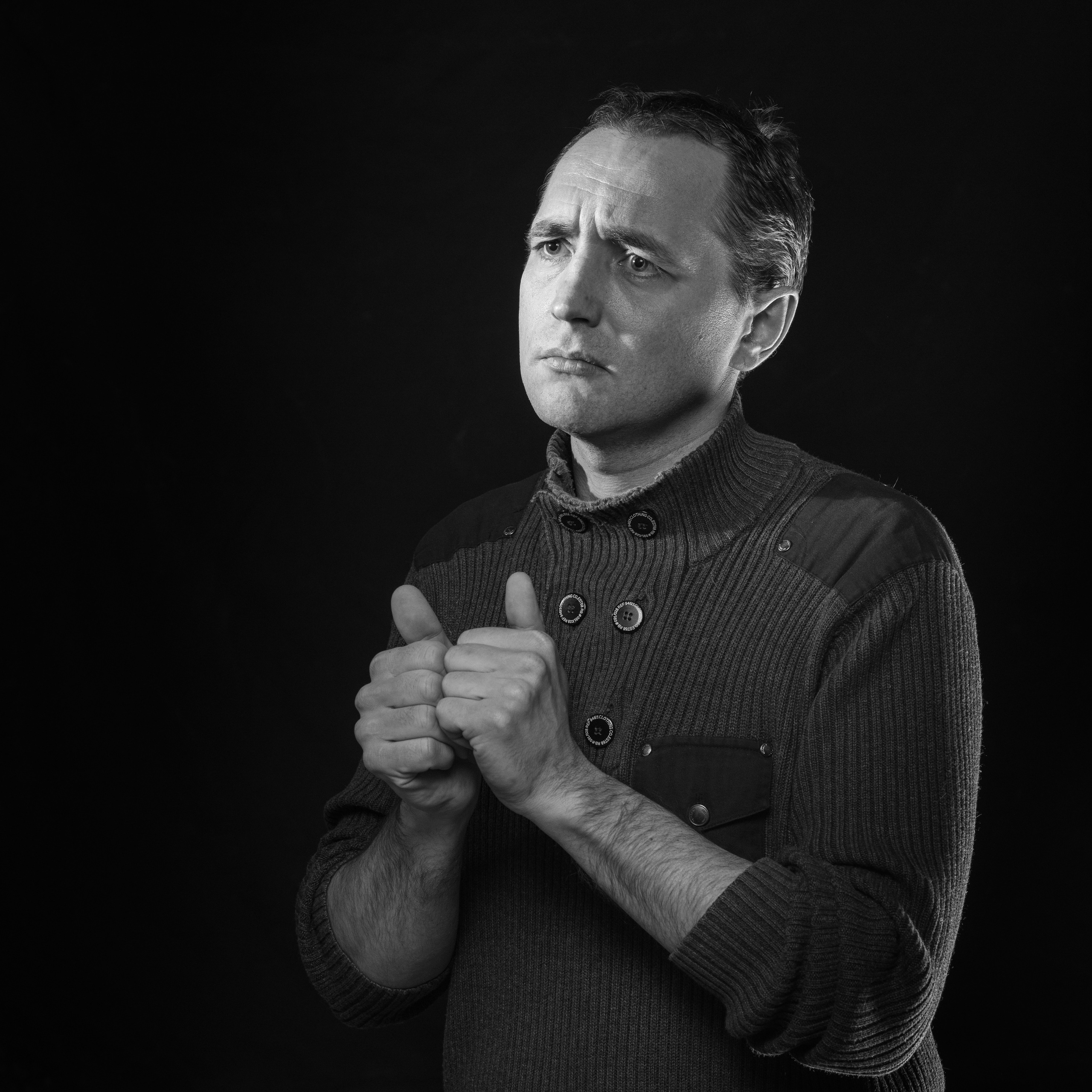 Сергей Синодов. Актёр, мим. Портфолио. Фотограф Андрей Зикеев, фотостудия AzArt Studio в Москве