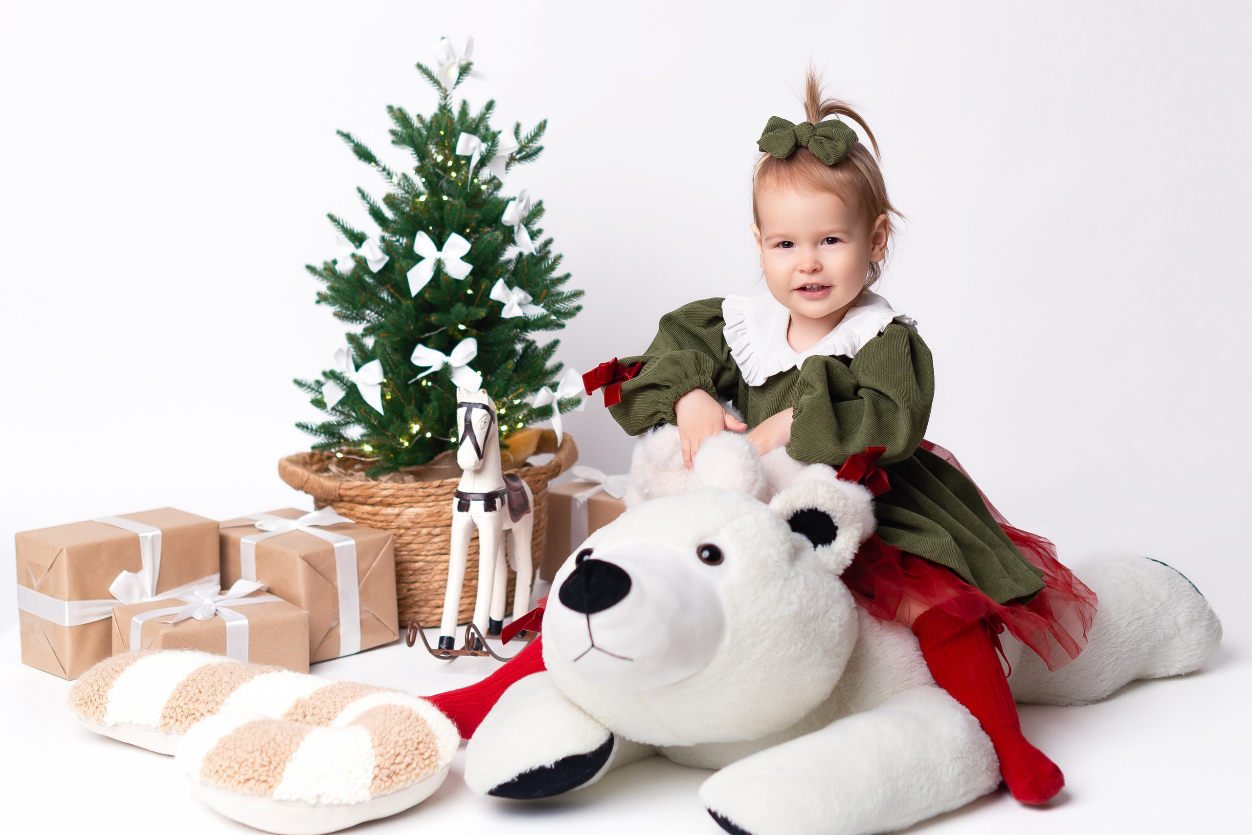 Новогодняя фотосессия для ребенка в Краснодаре