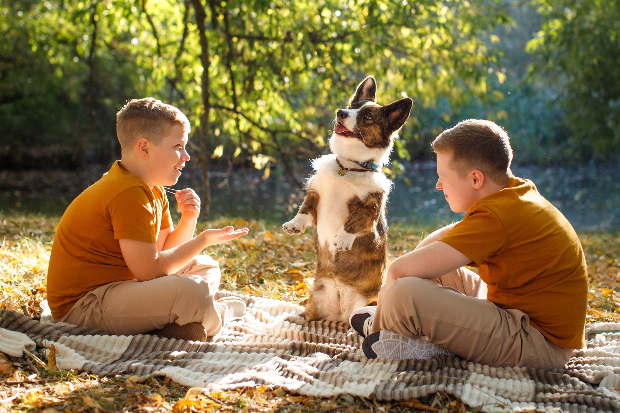 На пикнике. Детский и семейный фотограф Мария Киселёва. Москва