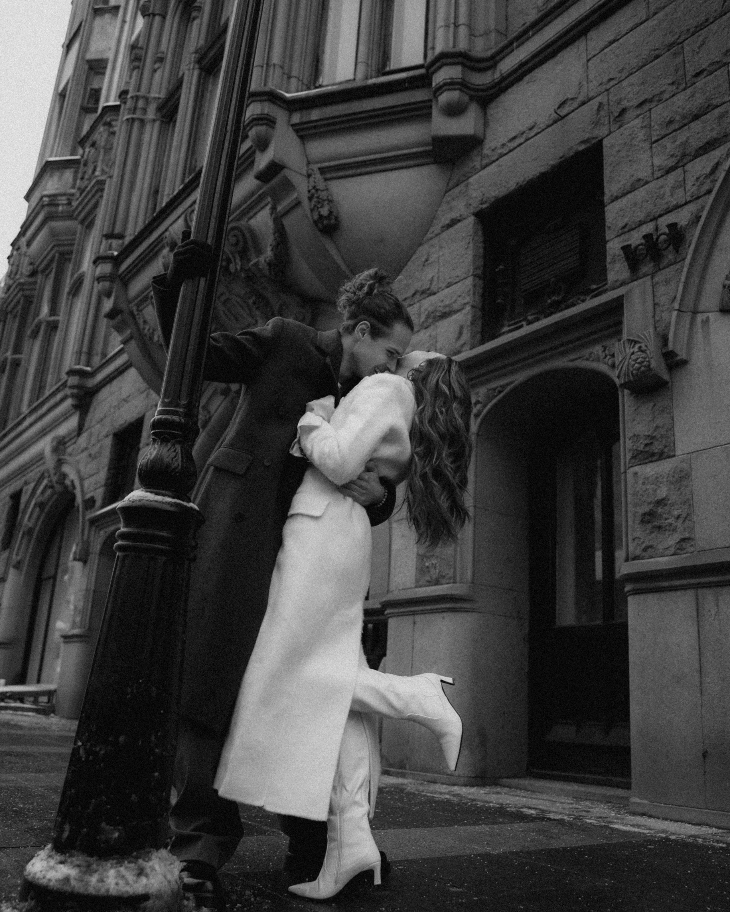 Свадебная прогулка зимой