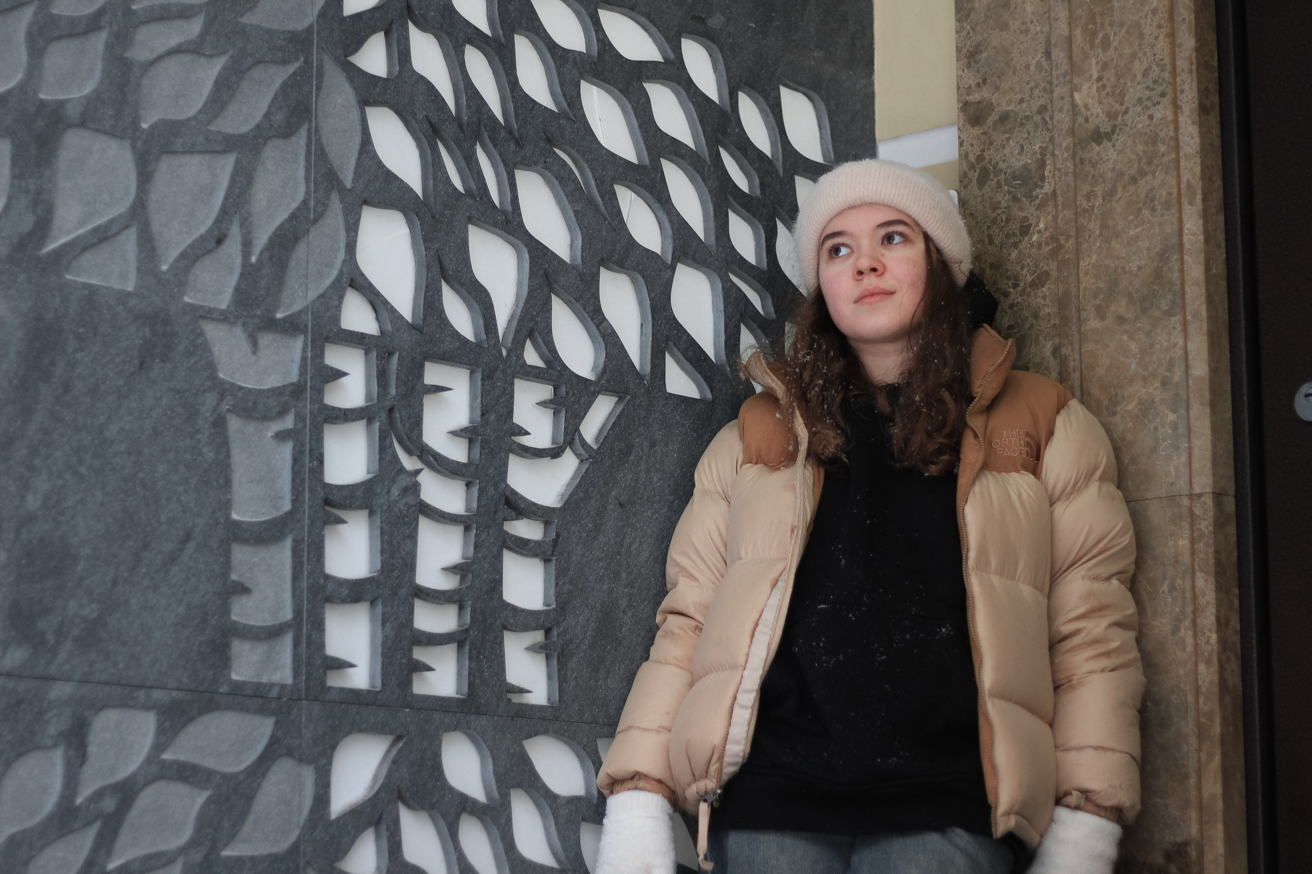 Алина и зима. Начинающий Фотограф в Казани