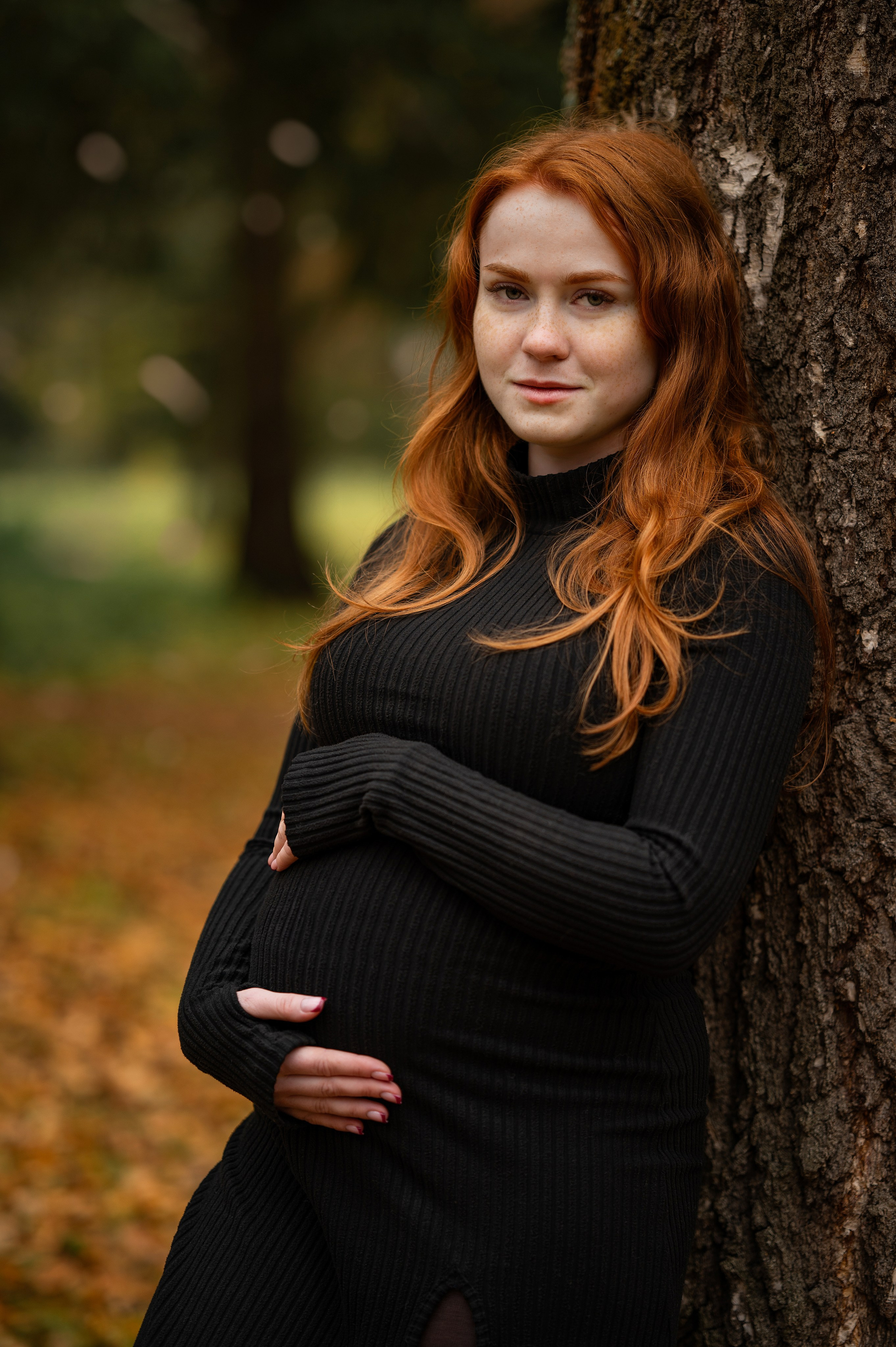 Мото-семья в ожидании. Творческий фотограф Вологда