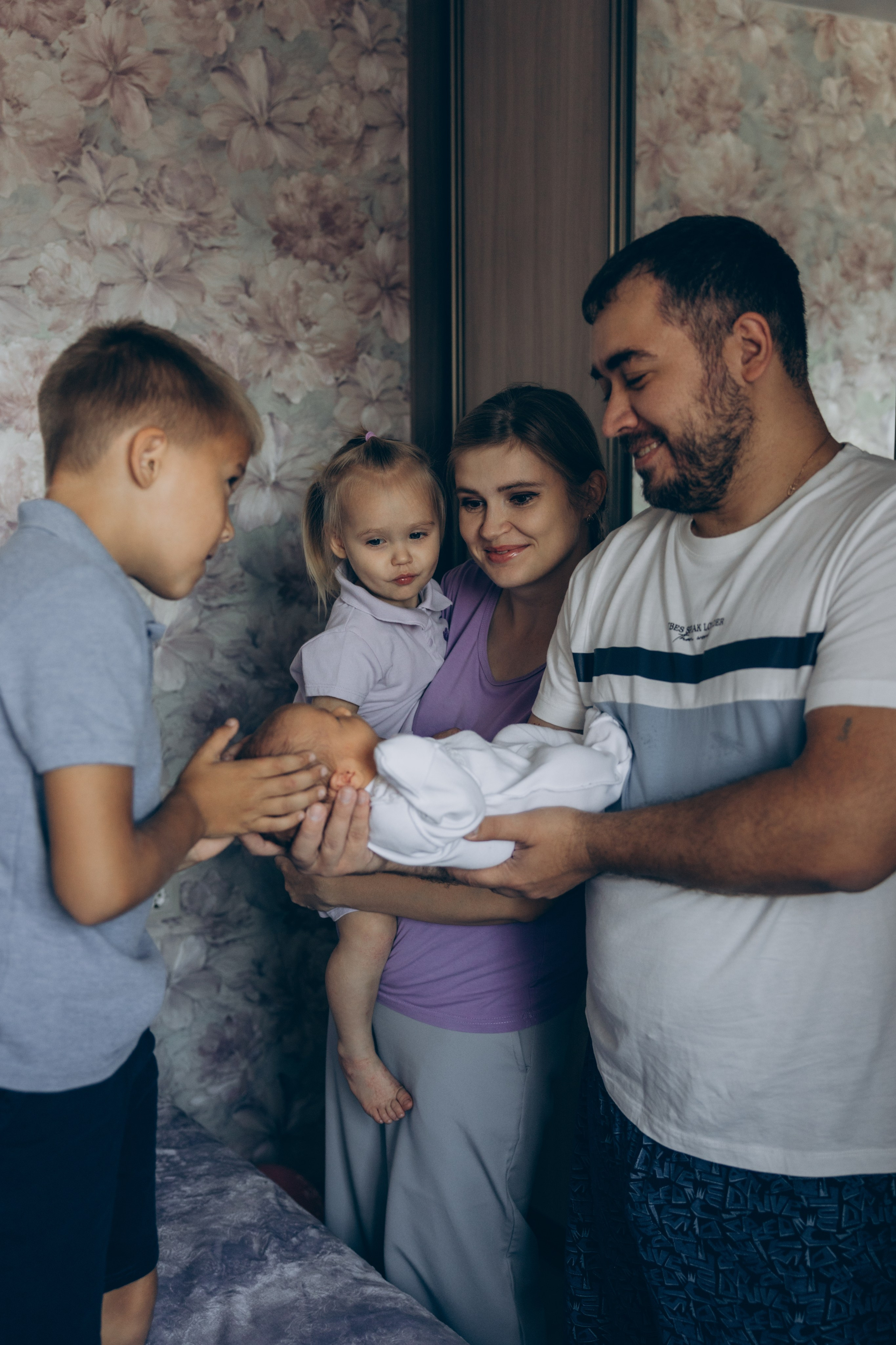 Домашняя съёмка с малышом. Свадебный, семейный фотограф в Иркутске Светлана Макаричева