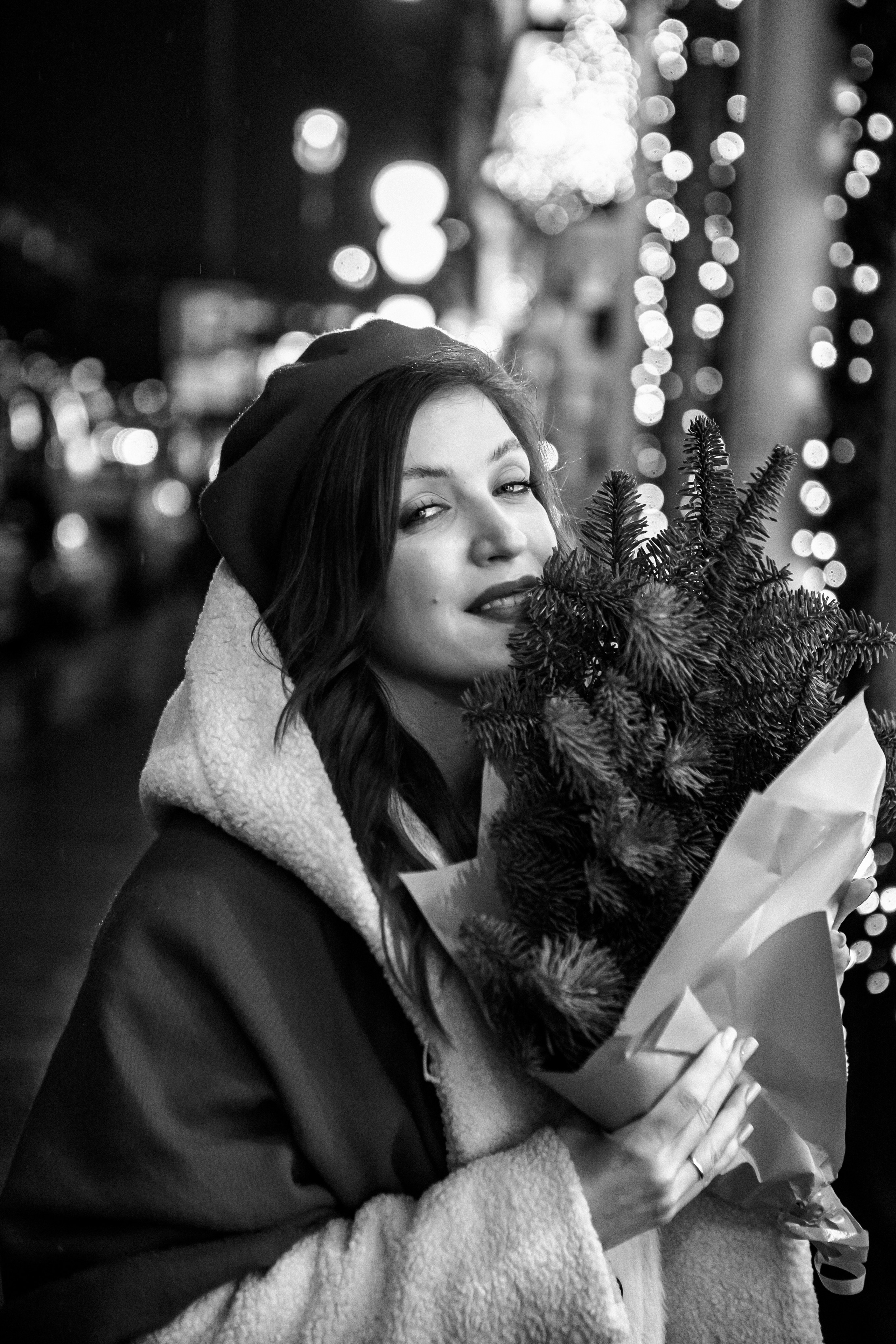 Настя — зимняя прогулка. Elena Sova — семейный и женский фотограф в Санкт-Петербурге