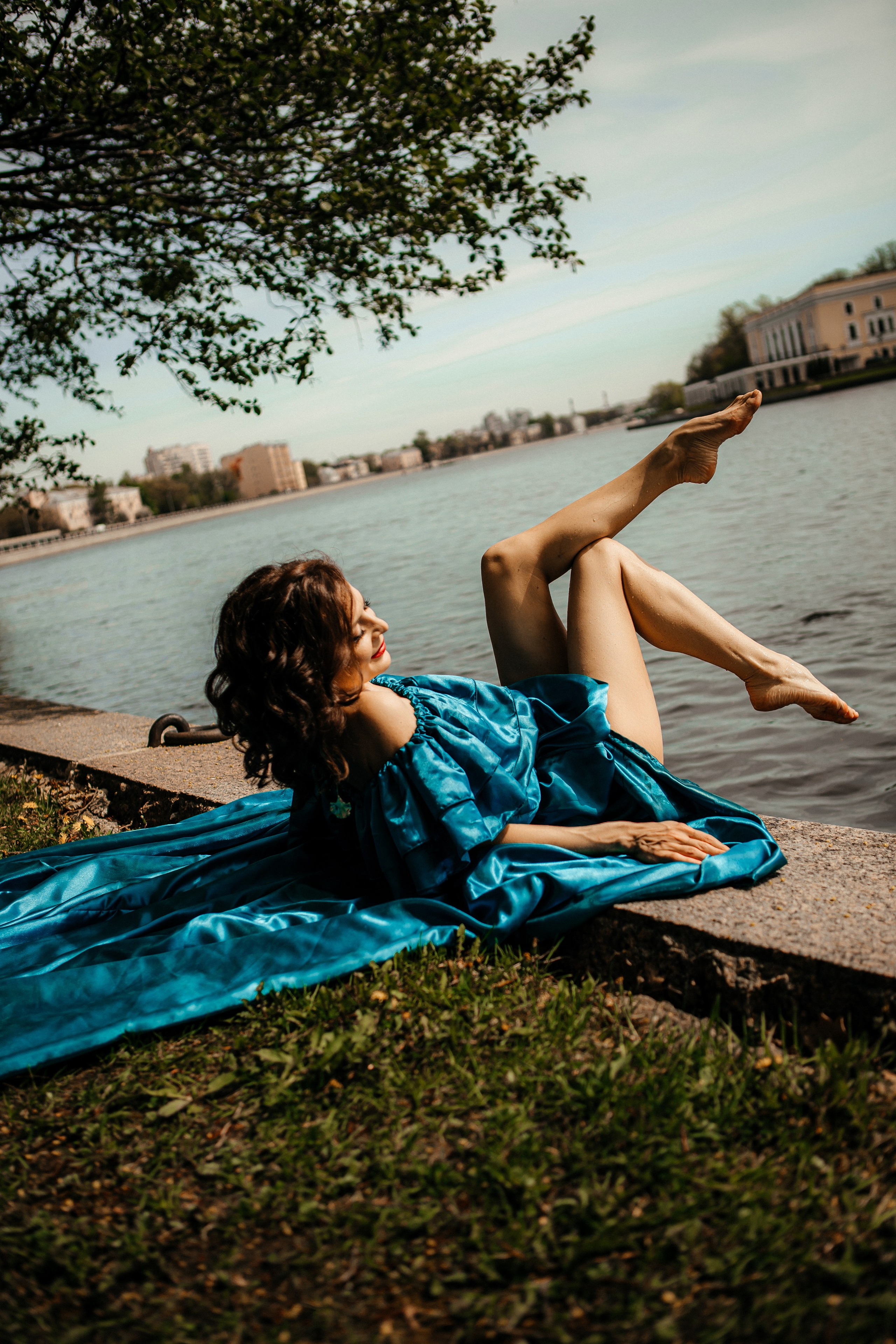 Татьяна в ЦПКиО. Elena Sova — семейный и женский фотограф в Санкт-Петербурге