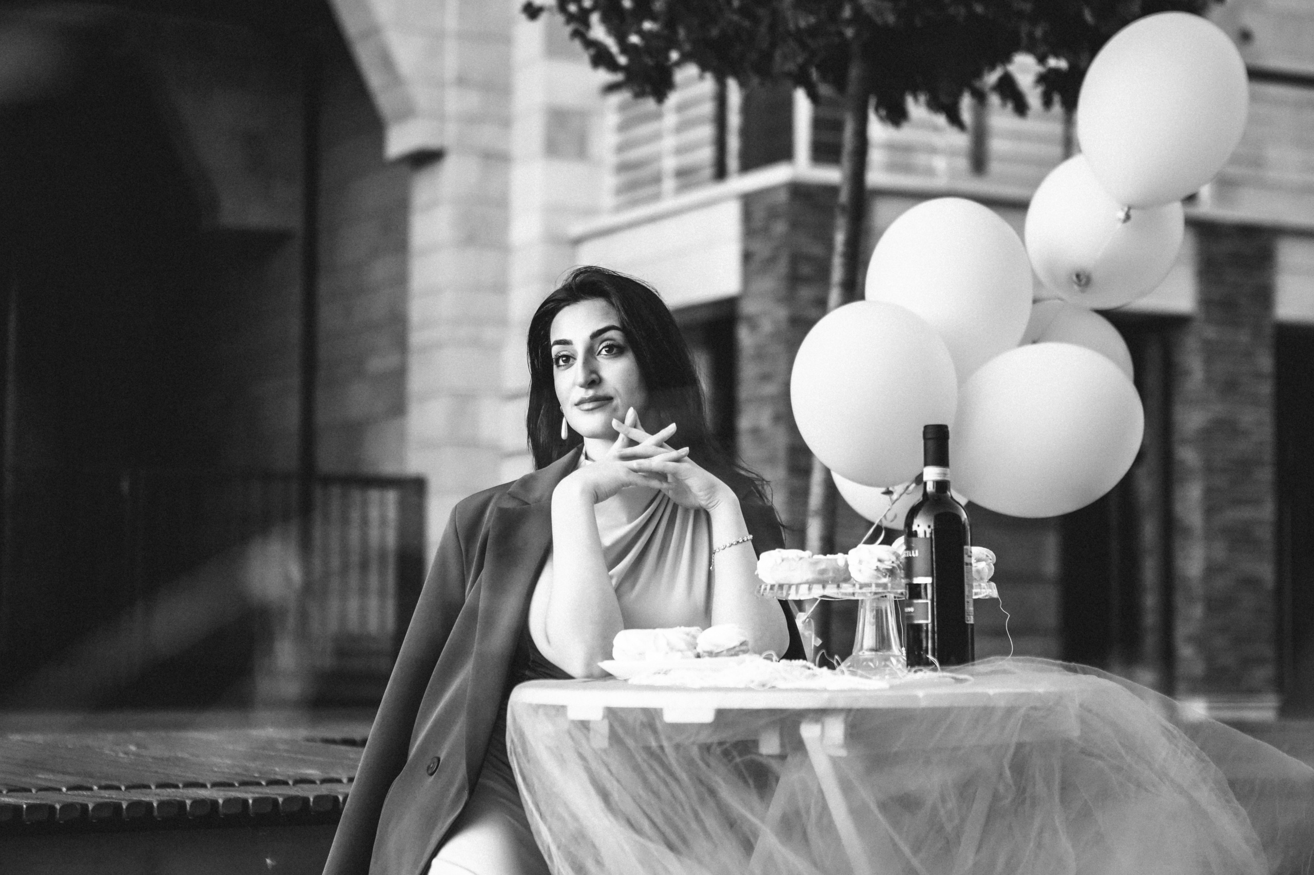 Ульвия — с воздушными шарами. Elena Sova — семейный и женский фотограф в Санкт-Петербурге