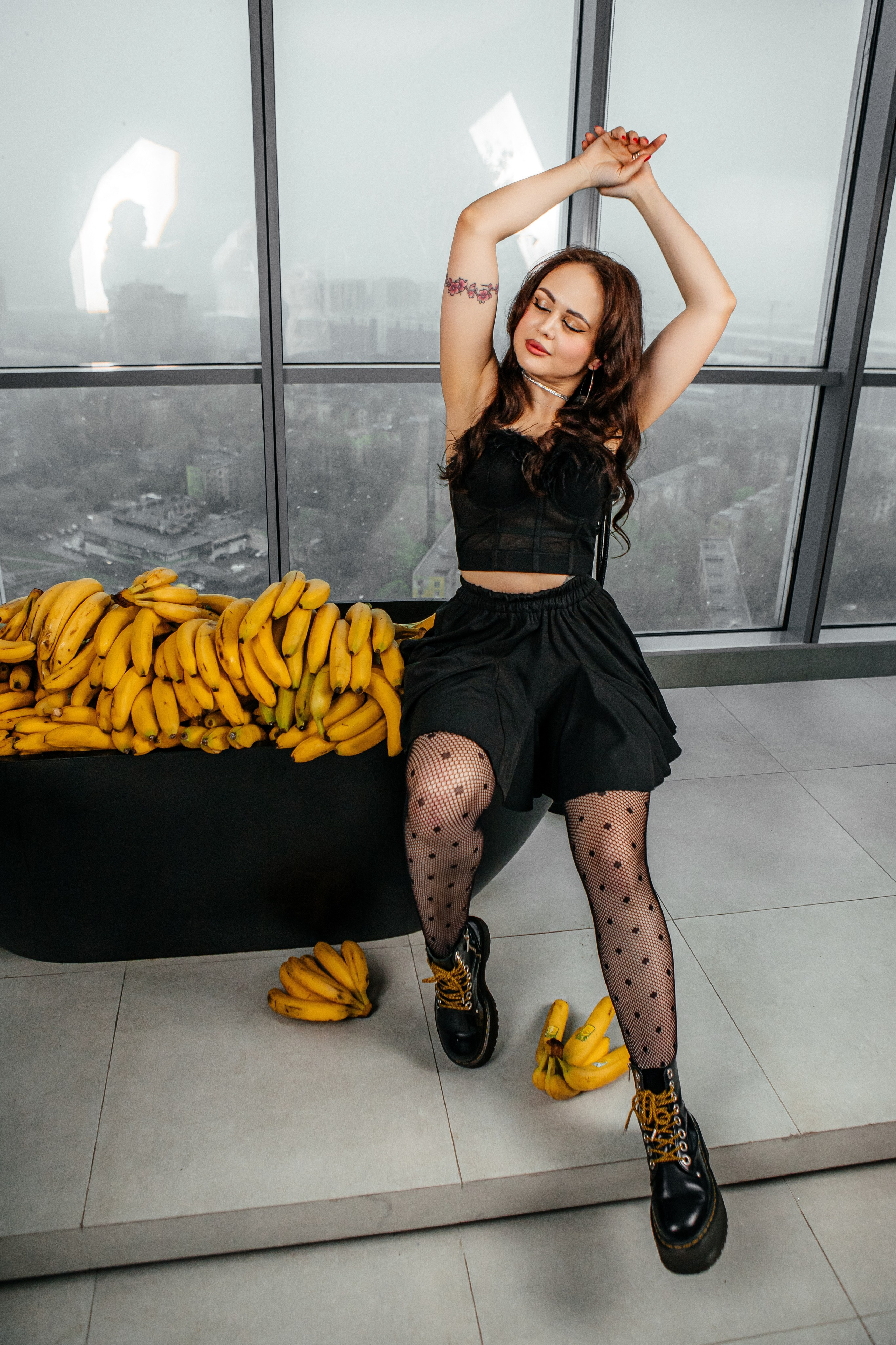 Алина — банановый переполох. Elena Sova — семейный и женский фотограф в Санкт-Петербурге