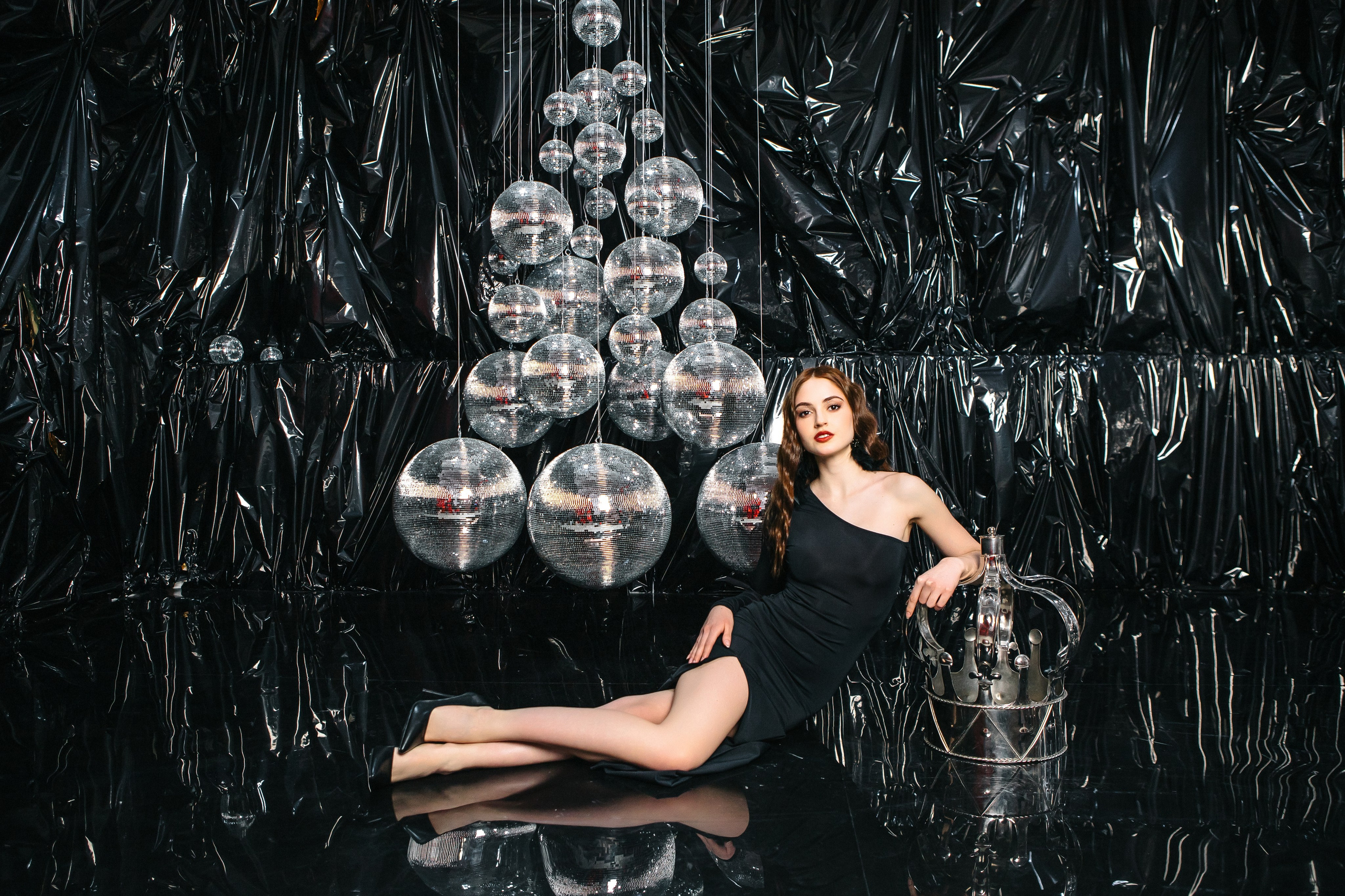 Настя — новогодняя студия. Elena Sova — семейный и женский фотограф в Санкт-Петербурге