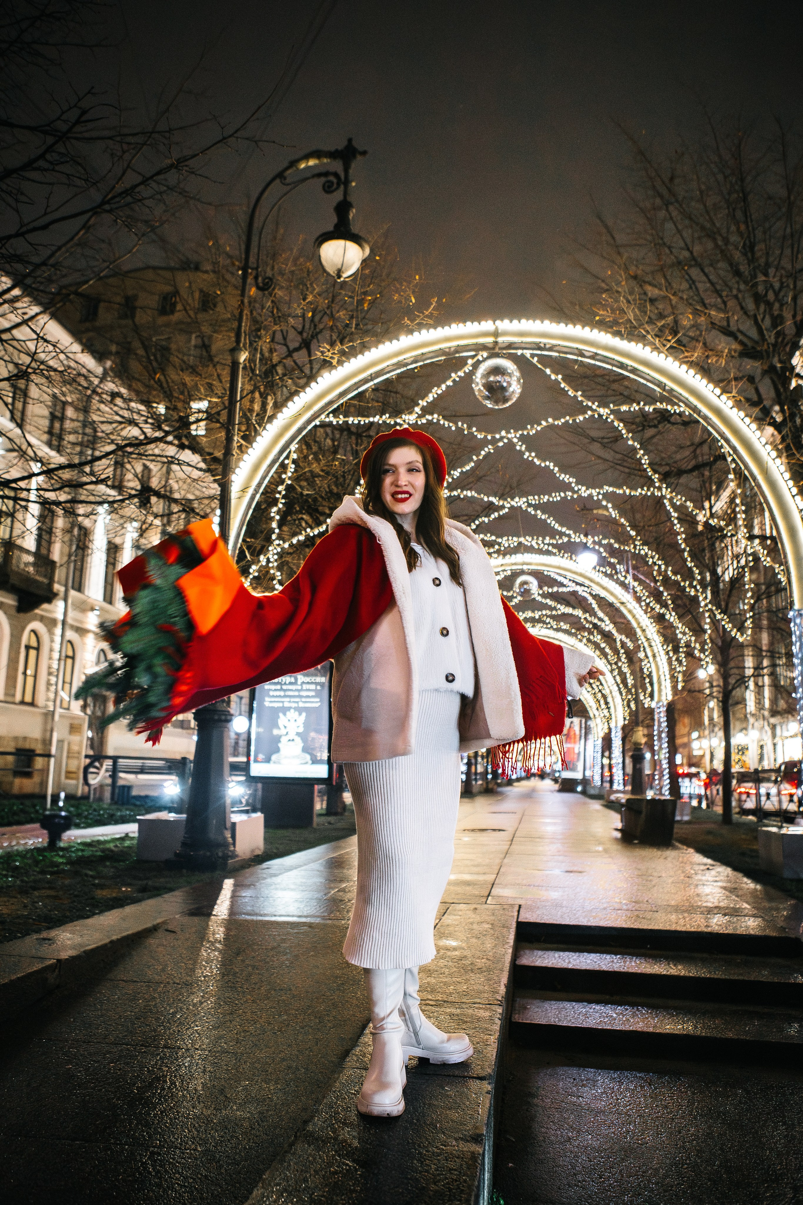 Настя — зимняя прогулка. Elena Sova — семейный и женский фотограф в Санкт-Петербурге