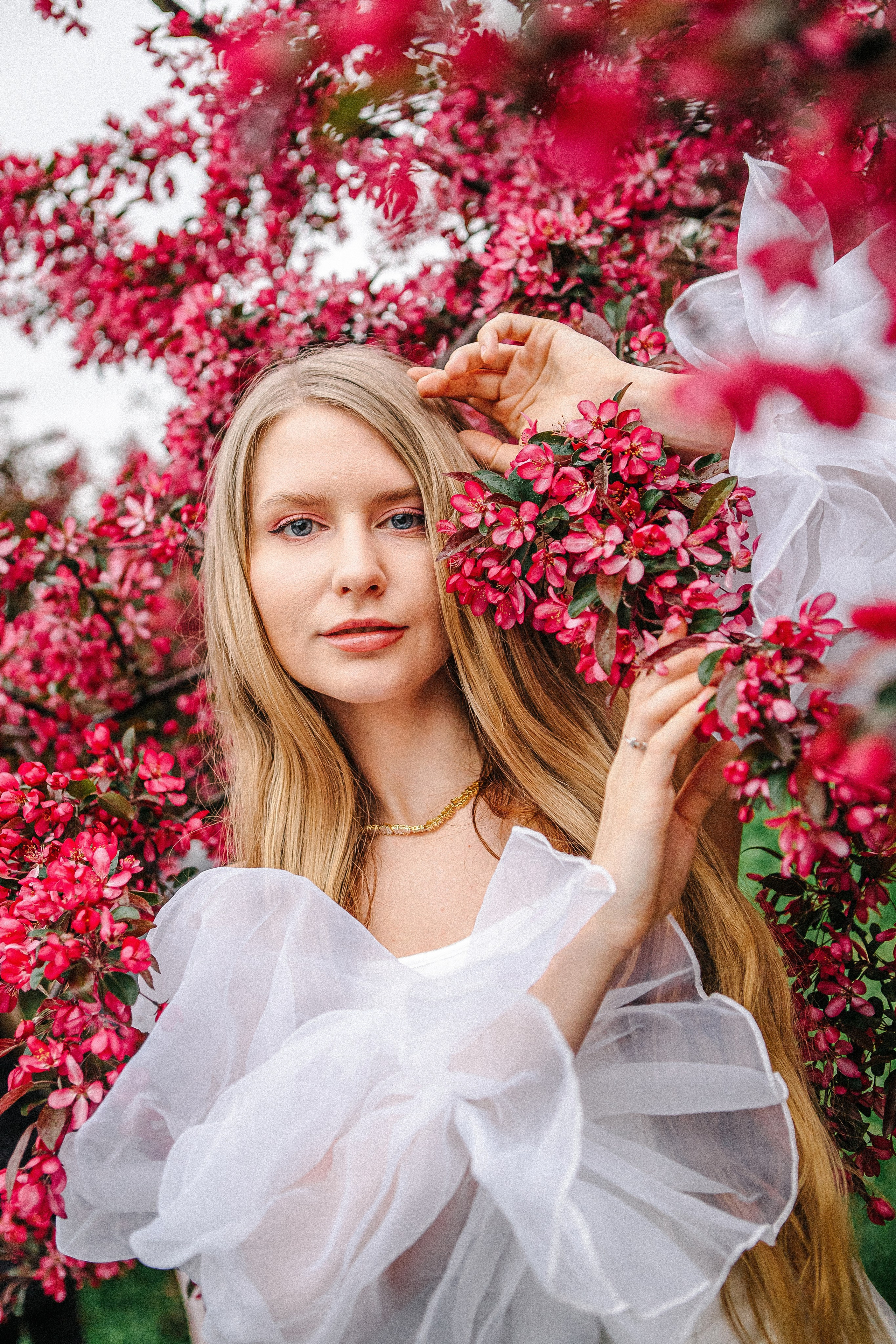 Анастасия — цветущий сад. Elena Sova — семейный и женский фотограф в Санкт-Петербурге