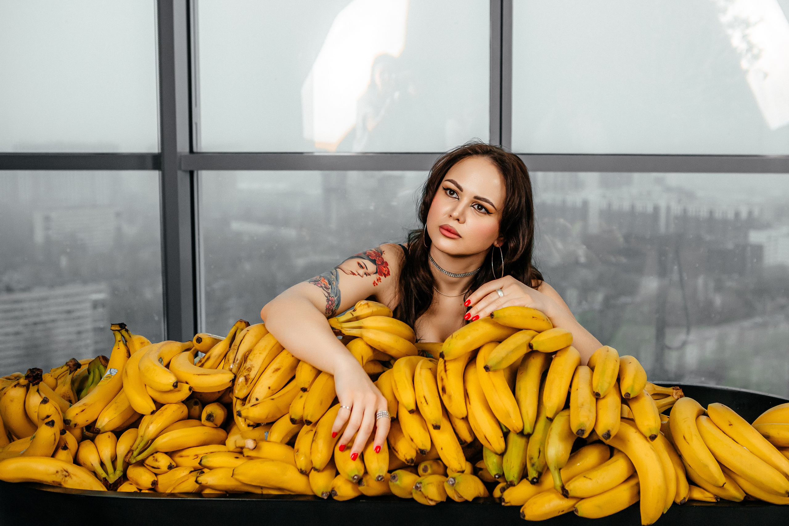Алина — банановый переполох. Elena Sova — семейный и женский фотограф в Санкт-Петербурге