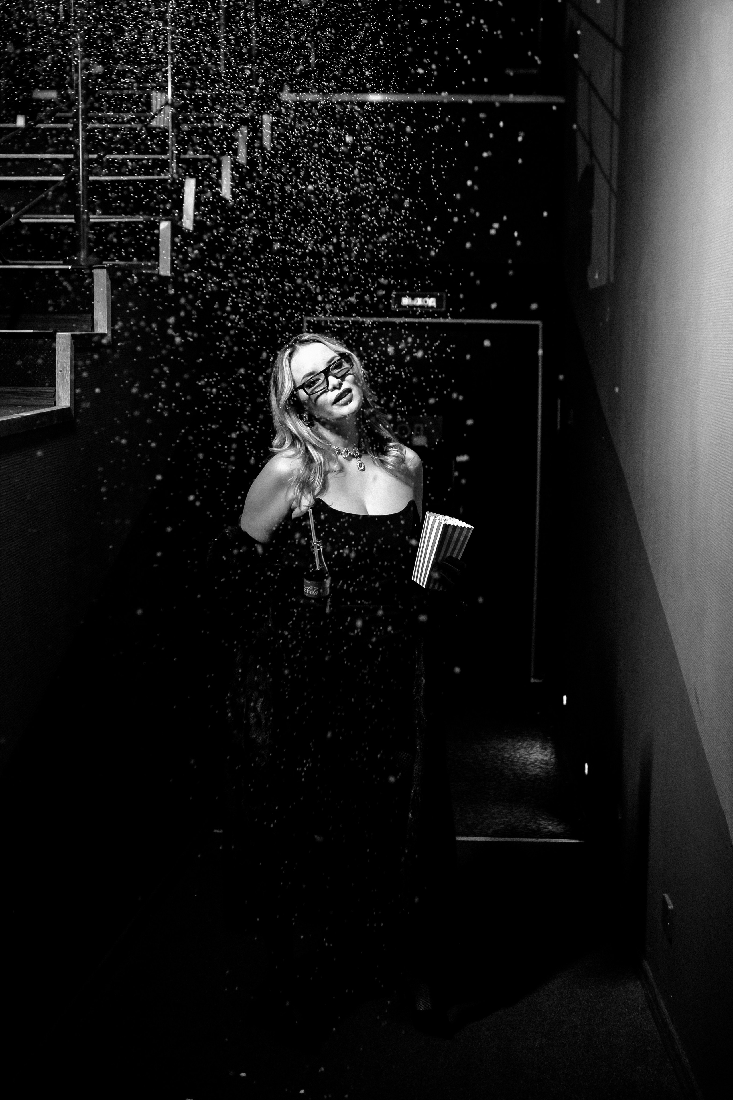 Валерия — новогодний кинотеатр. Elena Sova — семейный и женский фотограф в Санкт-Петербурге