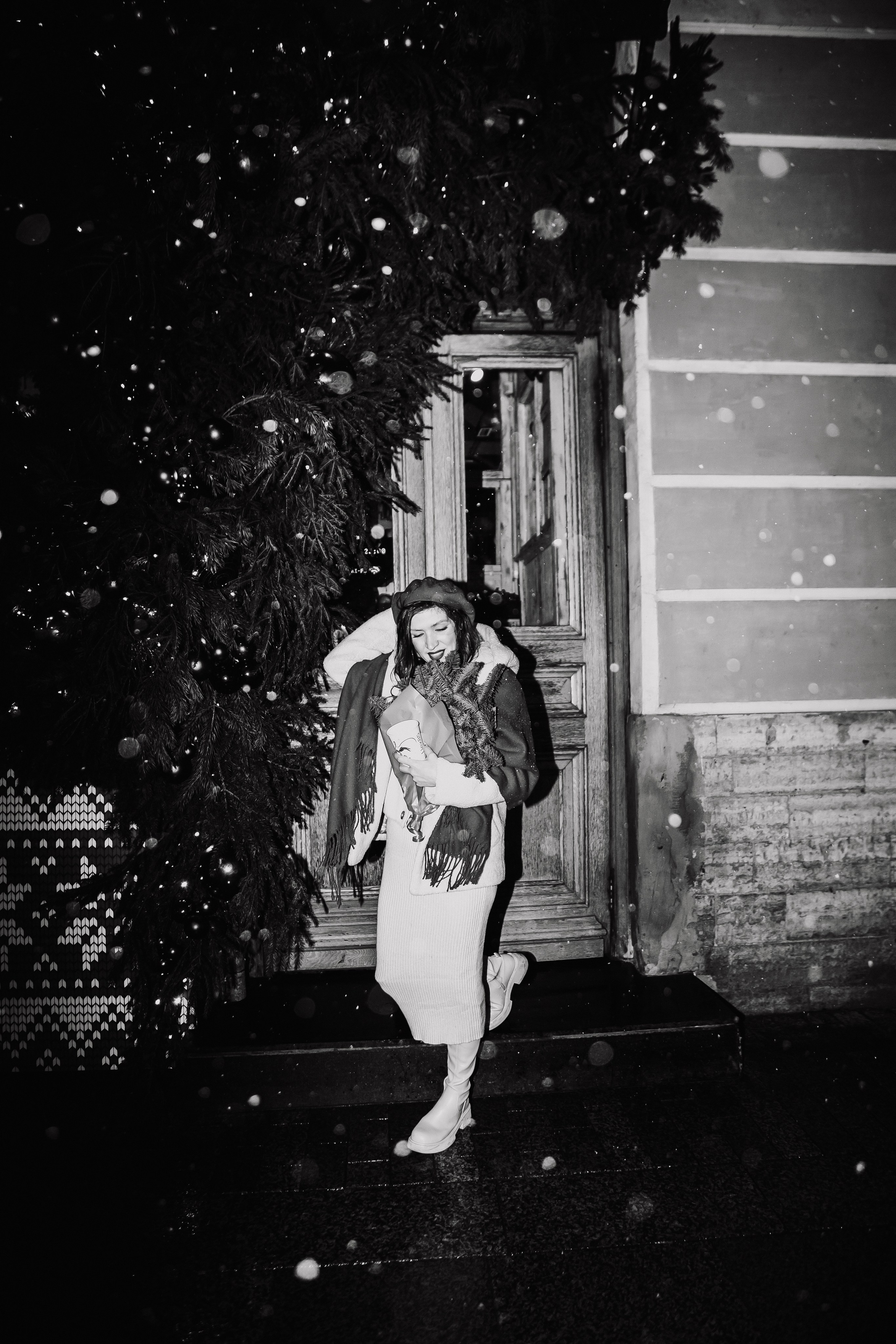 Настя — зимняя прогулка. Elena Sova — семейный и женский фотограф в Санкт-Петербурге