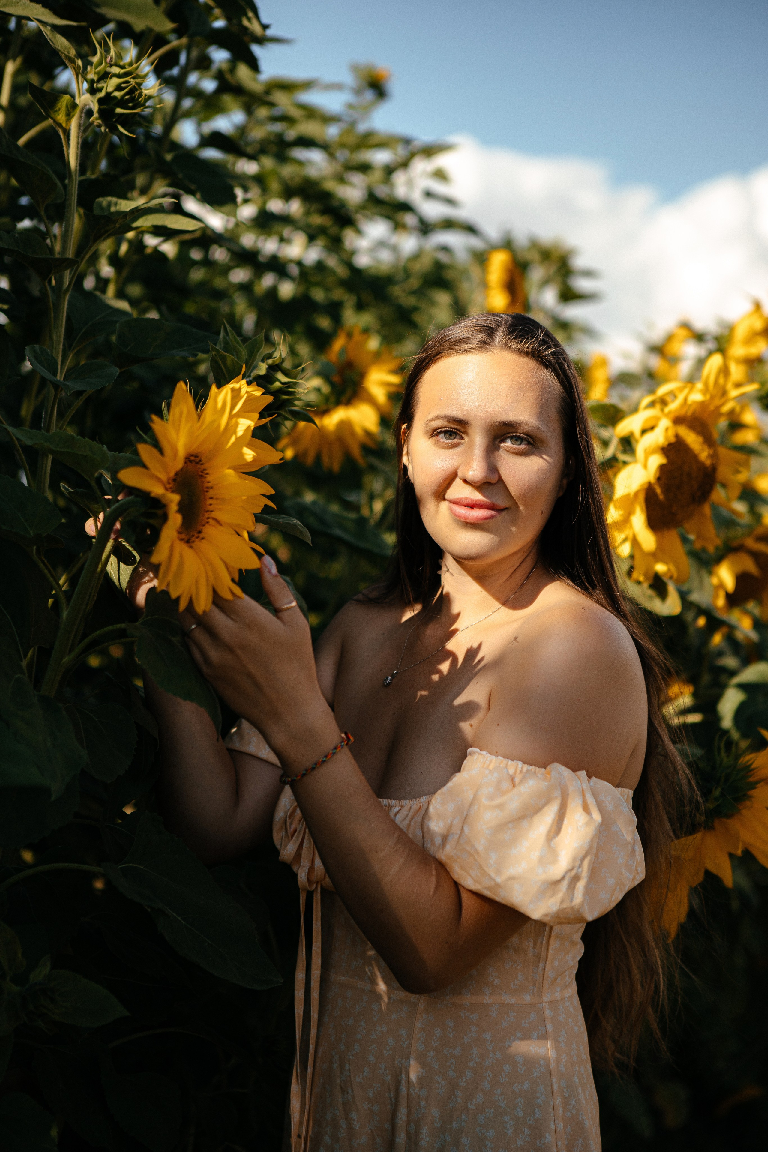 Семья в подсолнухах. Elena Sova — семейный и женский фотограф в Санкт-Петербурге