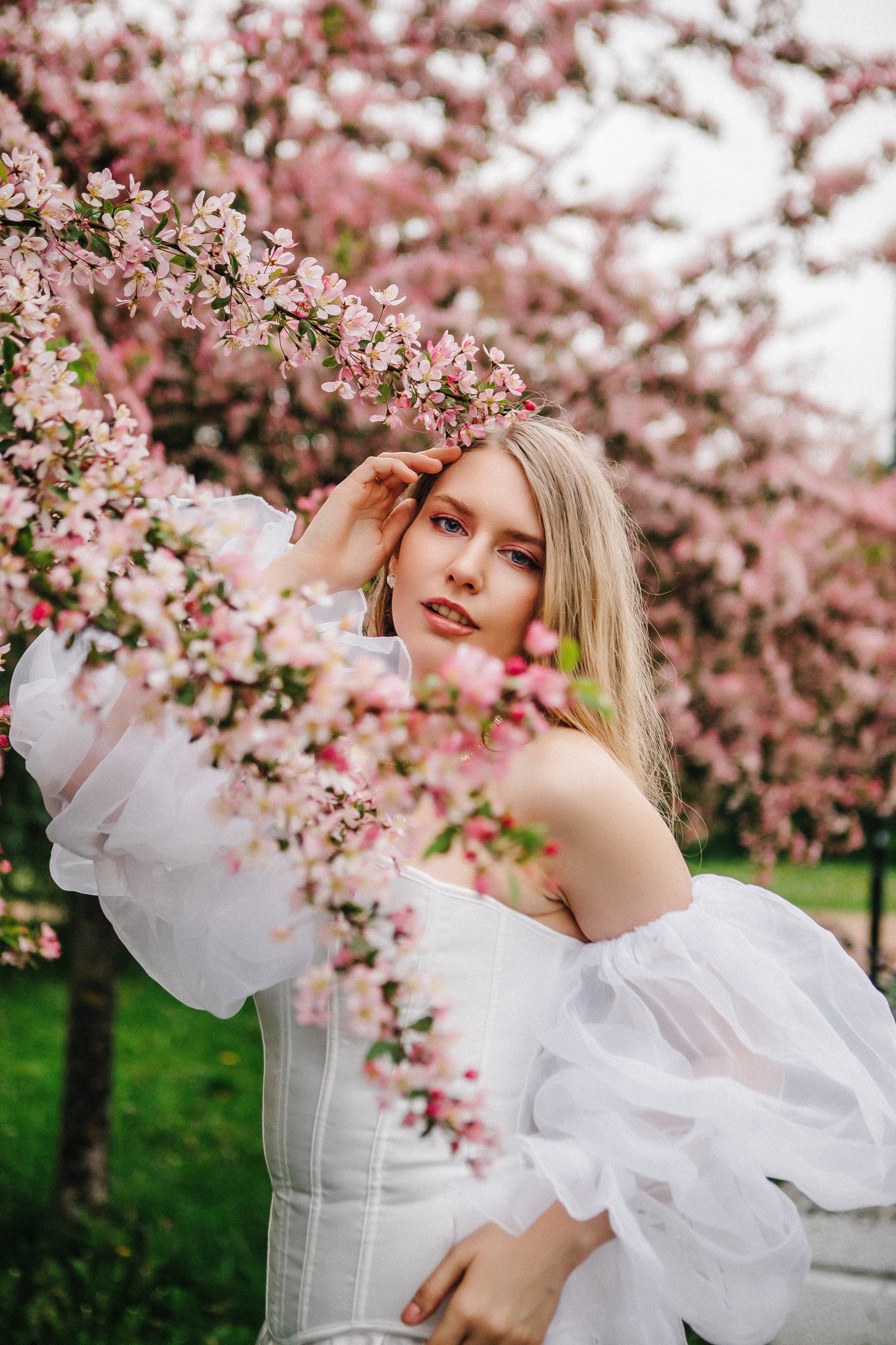 Анастасия — цветущий сад. Elena Sova — семейный и женский фотограф в Санкт-Петербурге