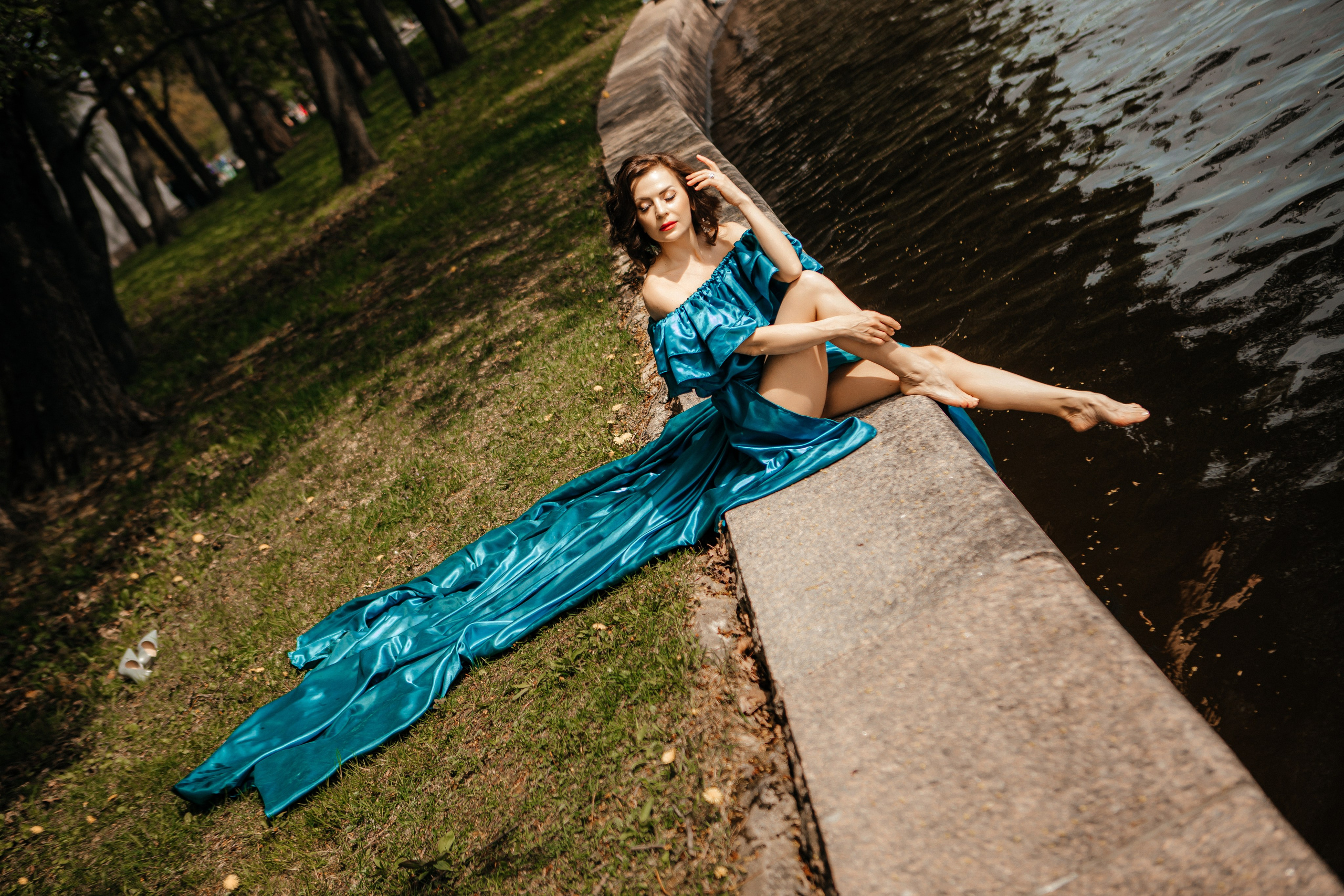 Татьяна в ЦПКиО. Elena Sova — семейный и женский фотограф в Санкт-Петербурге