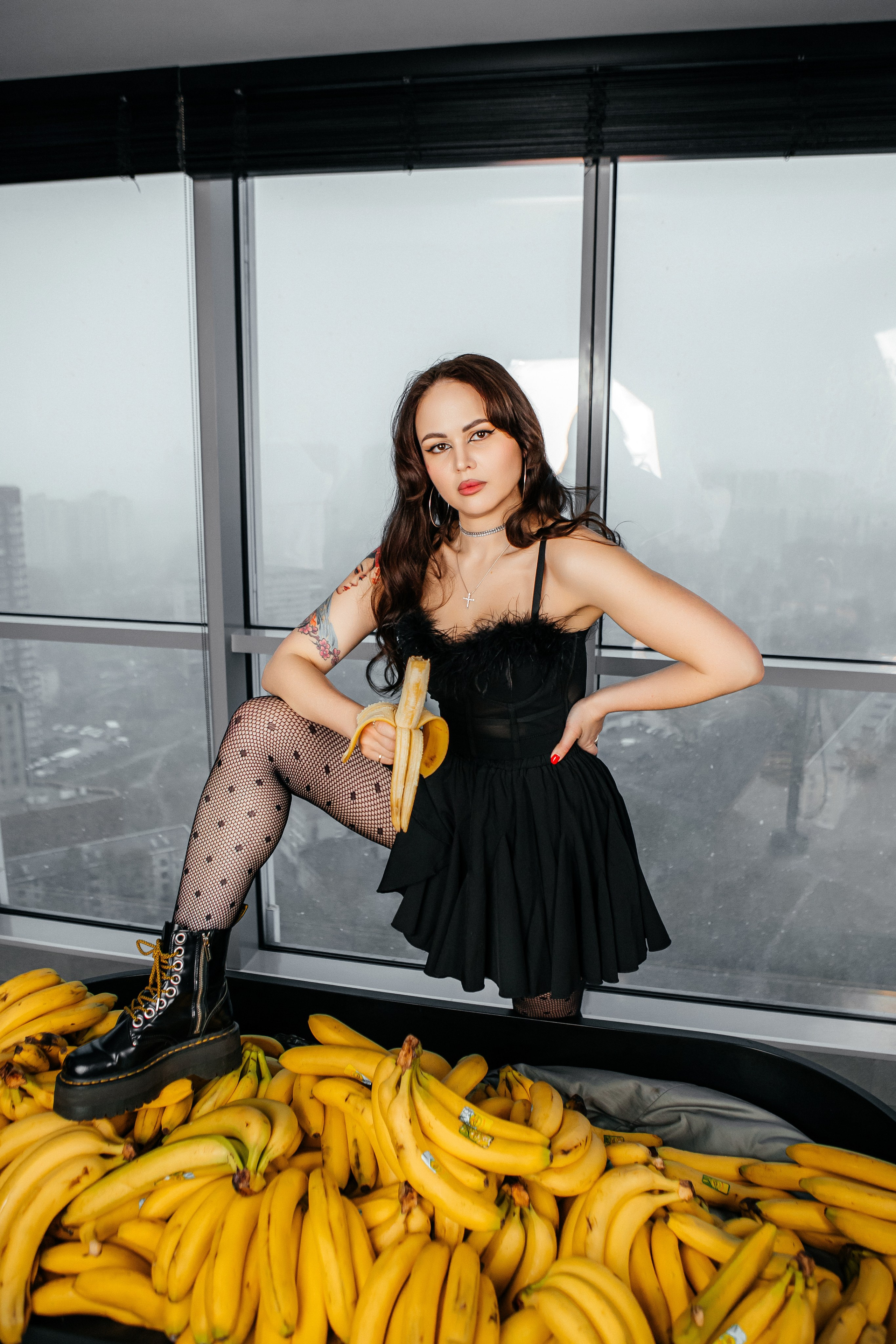 Алина — банановый переполох. Elena Sova — семейный и женский фотограф в Санкт-Петербурге