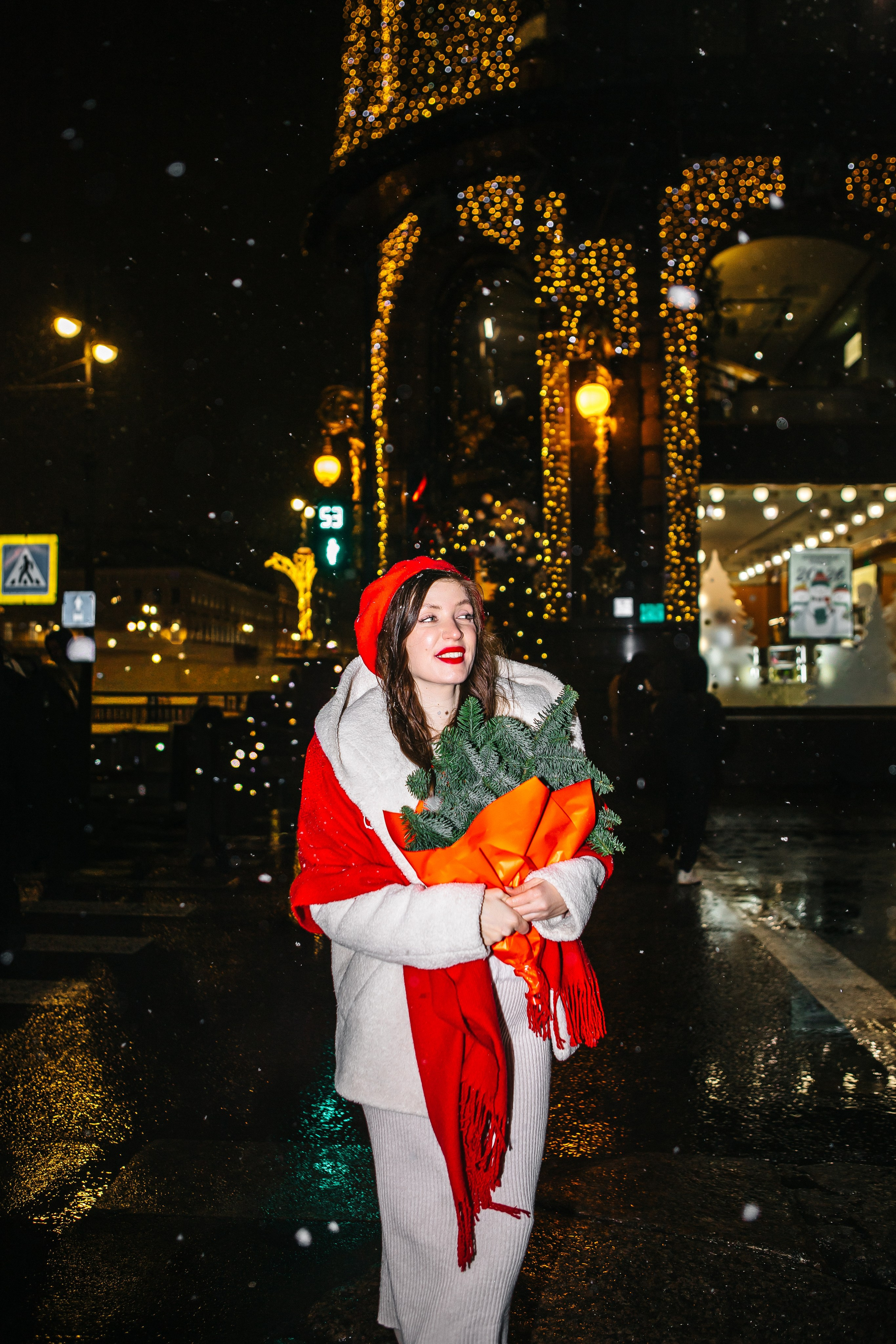 Настя — зимняя прогулка. Elena Sova — семейный и женский фотограф в Санкт-Петербурге