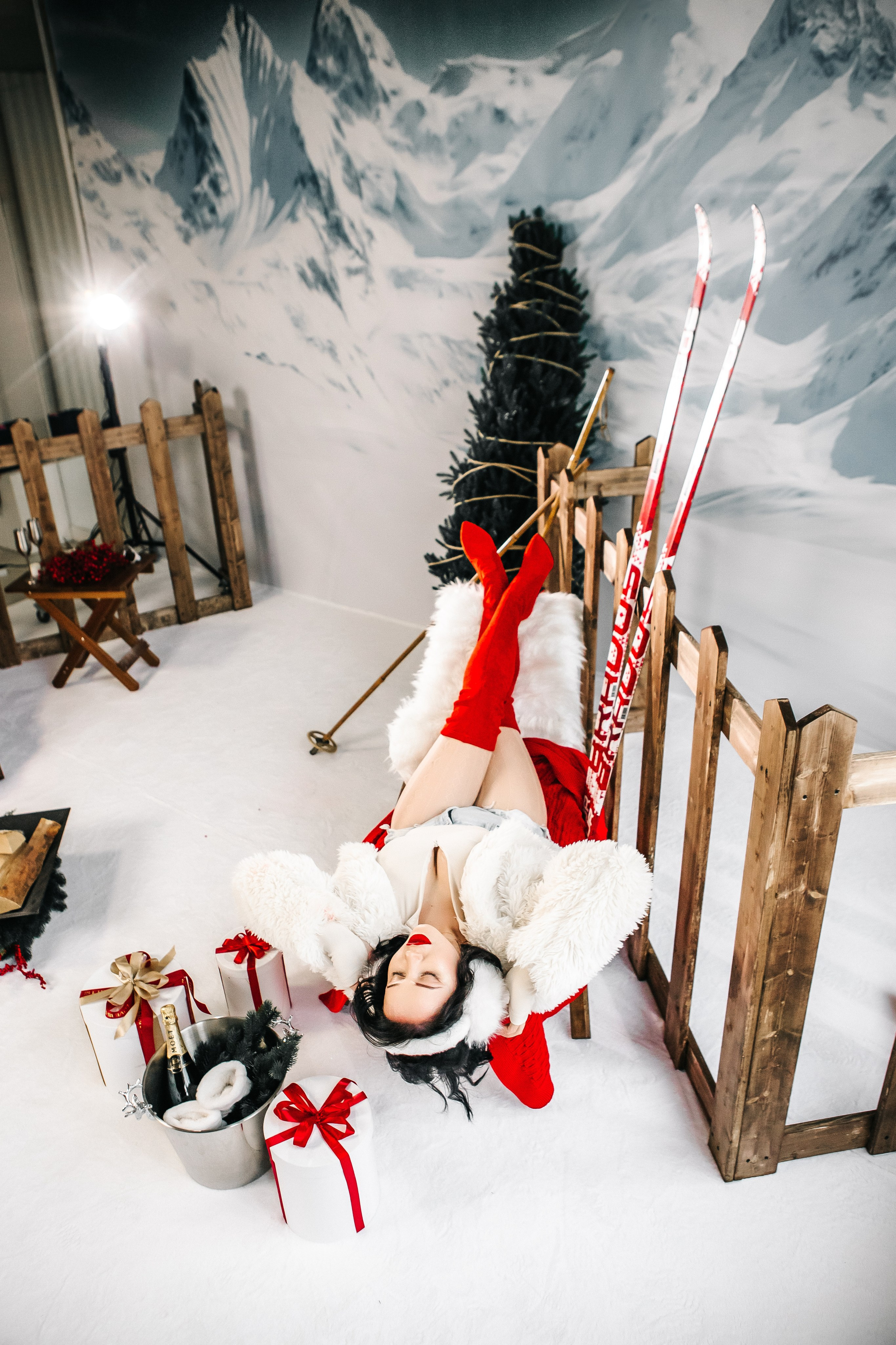 Люба — снежная студия. Elena Sova — семейный и женский фотограф в Санкт-Петербурге
