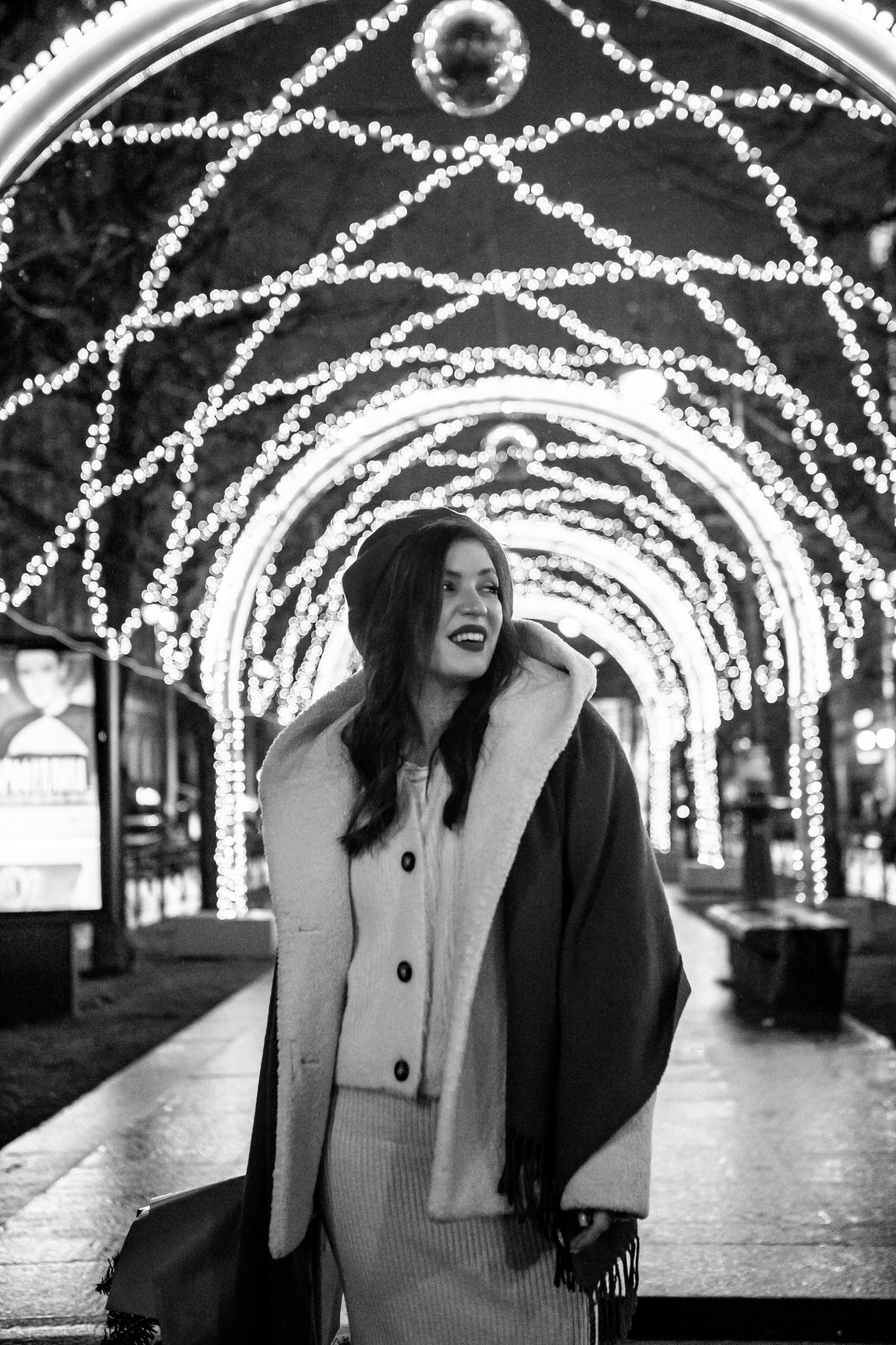 Настя — зимняя прогулка. Elena Sova — семейный и женский фотограф в Санкт-Петербурге